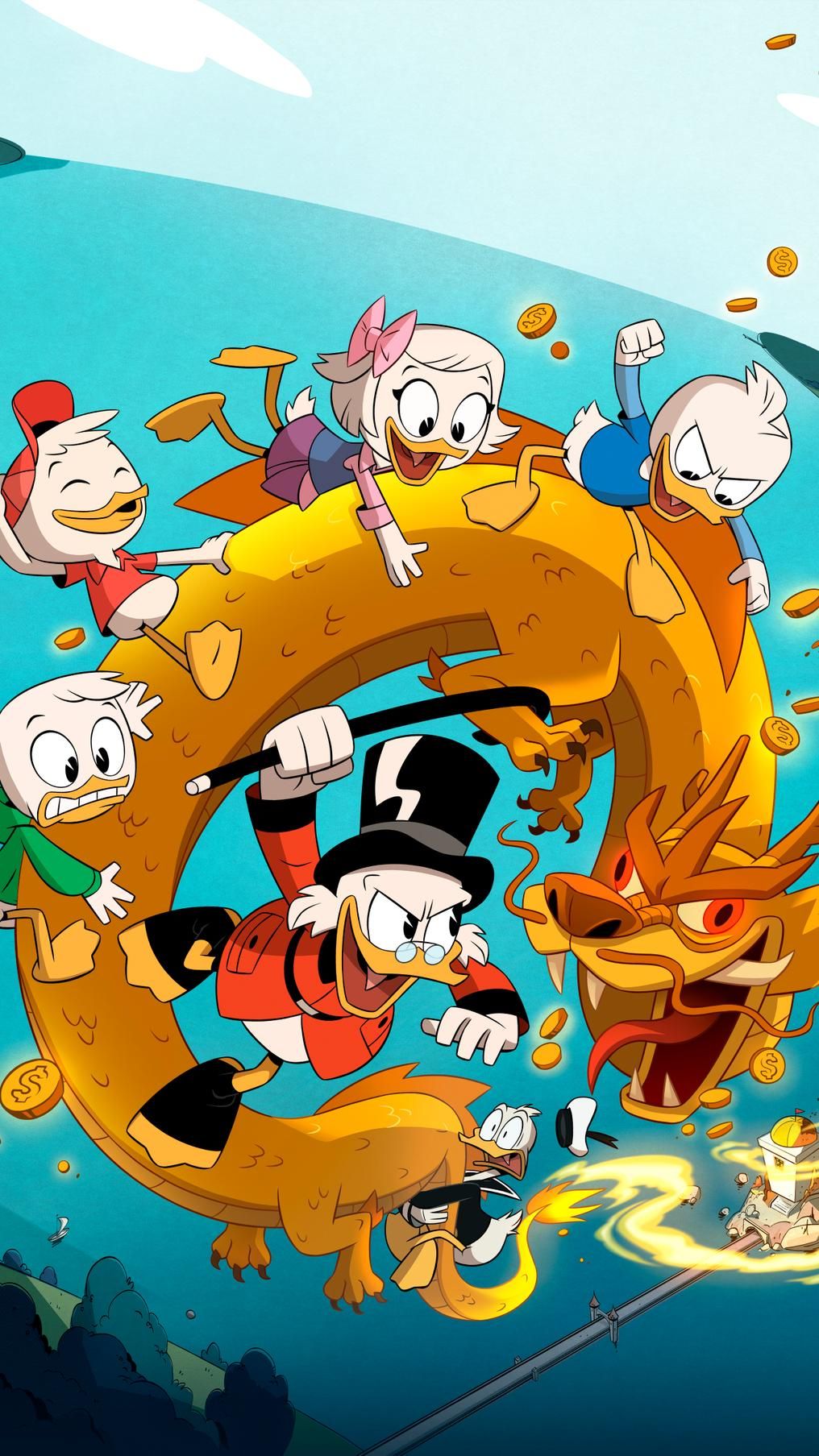 1016x1807  TV показывает телефонные обои | Moviemania |. Disney Wallpaper, Disney Ducktales, Duck Tales