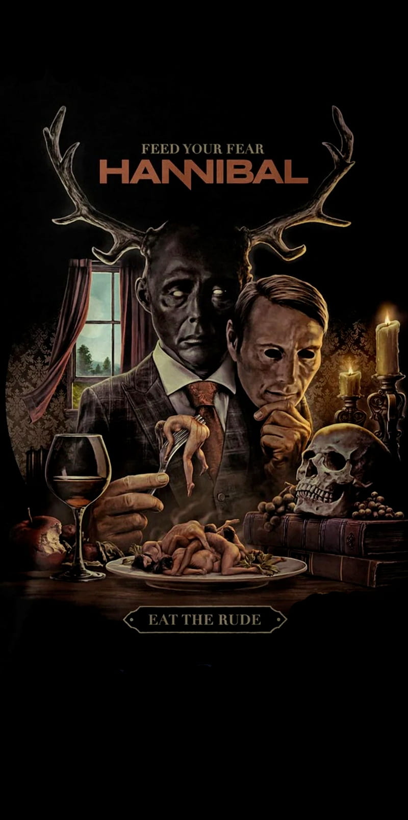 800x1606  Hannibal, The, тишина, ягнята, лектор, HD на мобильном телефоне | Peakpx