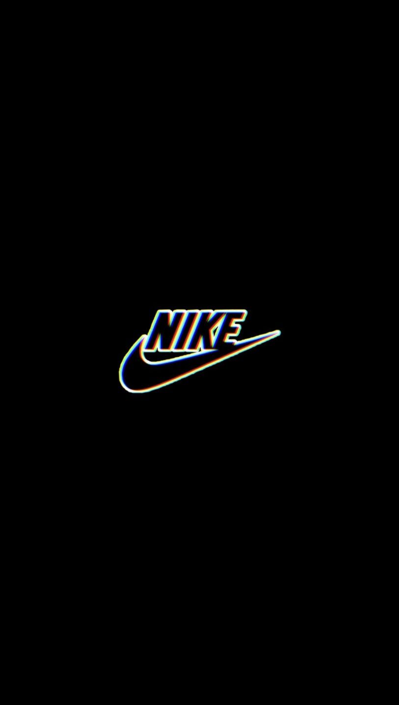 813x1436 phone wallpaper | Glitch wallpaper Nike wallpaper iphone Nike wallpaper