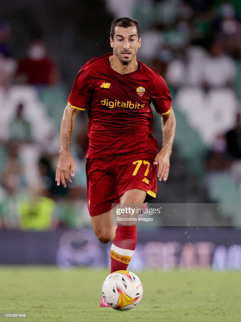 768x1024  LA SPEZIA, Италия, 23 мая, 2021 г. Генрих Мхитарян как рома в Специи против Roma Serie League Credit Credit: Roberto Ramaccia / Alamy Live News Фото со стока - Alamy