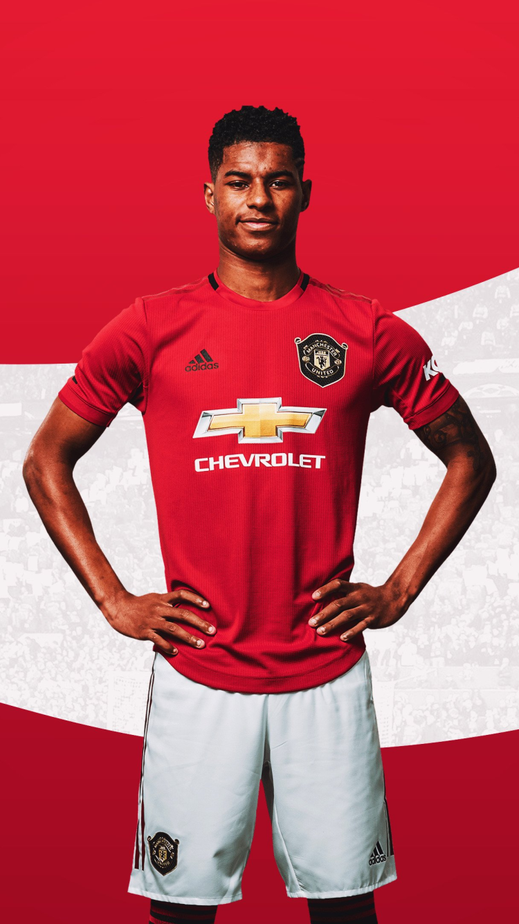 750x1334  marcus rashford 2020 обои" Обои "Christopher peeltier