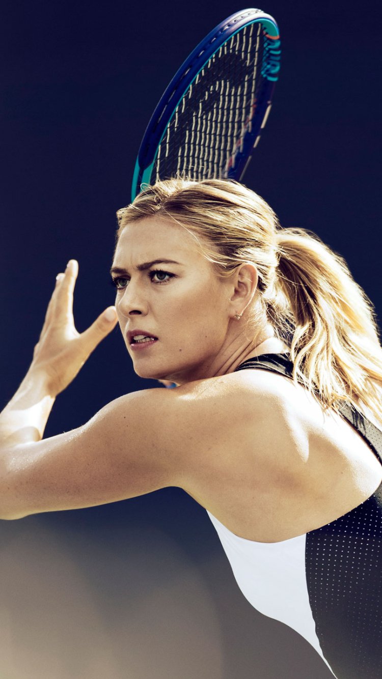 750x1334  Спорт Мария Шарапова - Mobile Abyss