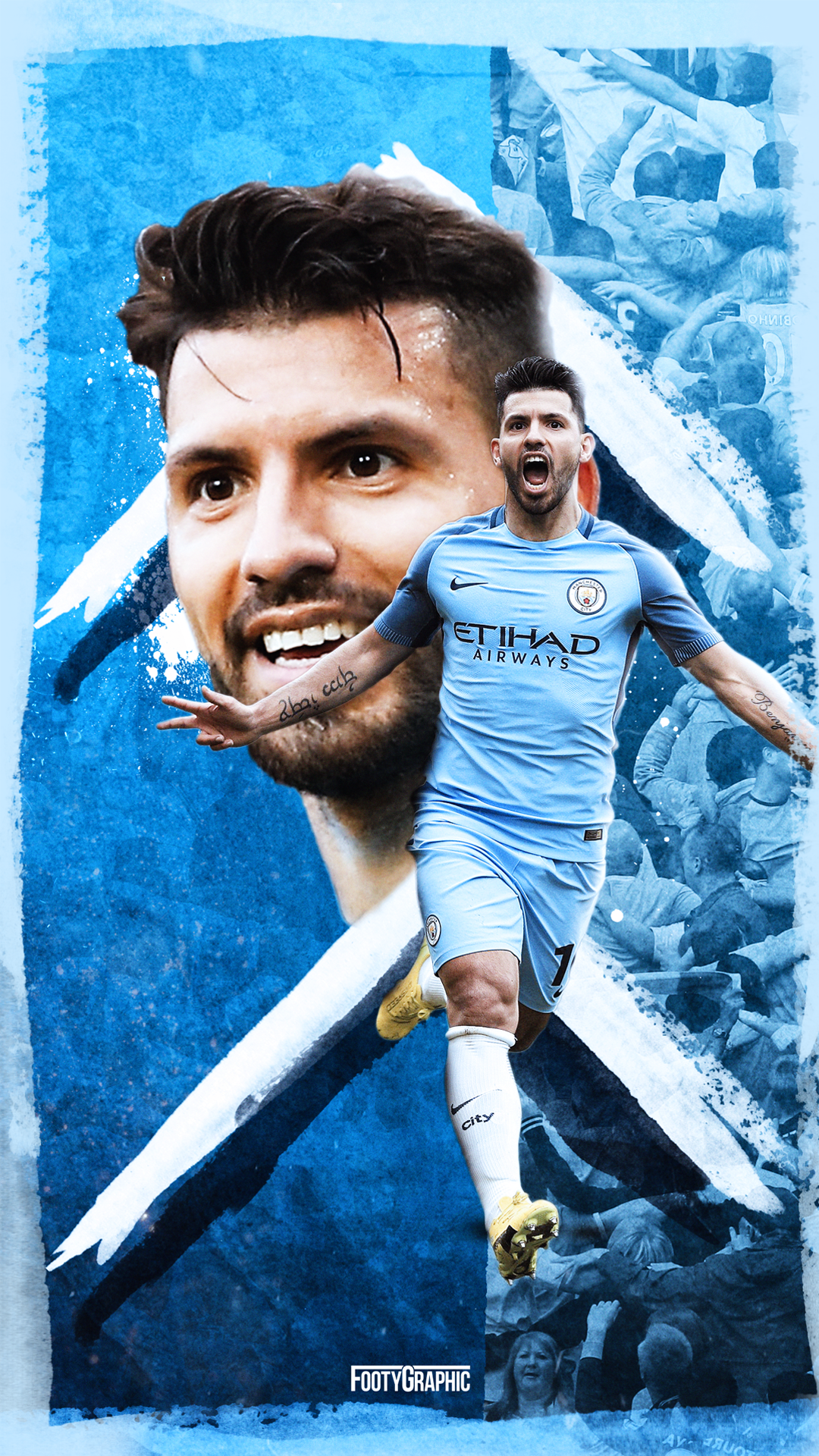 1080x1920  Sports Sergio Agüero - Mobile Abyss