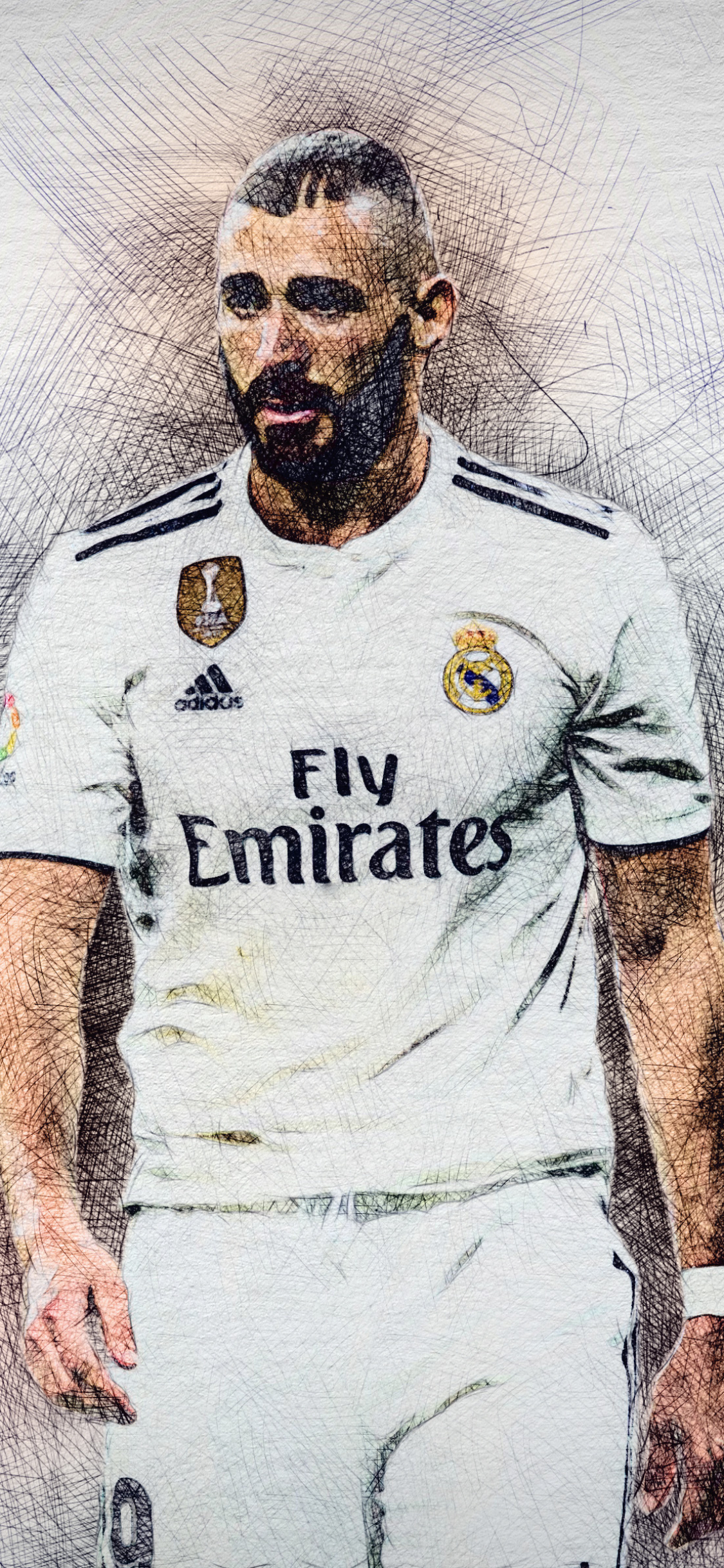 1125x2436  Sports Karim Benzema - Mobile Abyss 