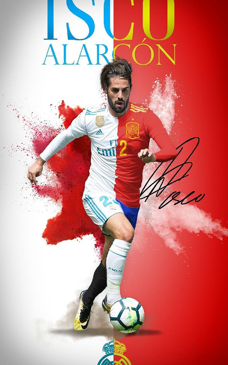 800x1280  isco alarcon, alarcon, isco, Мадрид, Реал, Испания , Zak03, HD на телефон на телефон | PeakPX