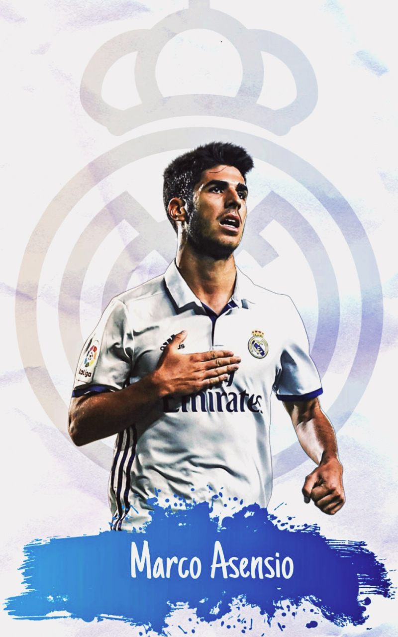 800x1280   Marco Asensio Обои по AZK-AFC на DeviantArt