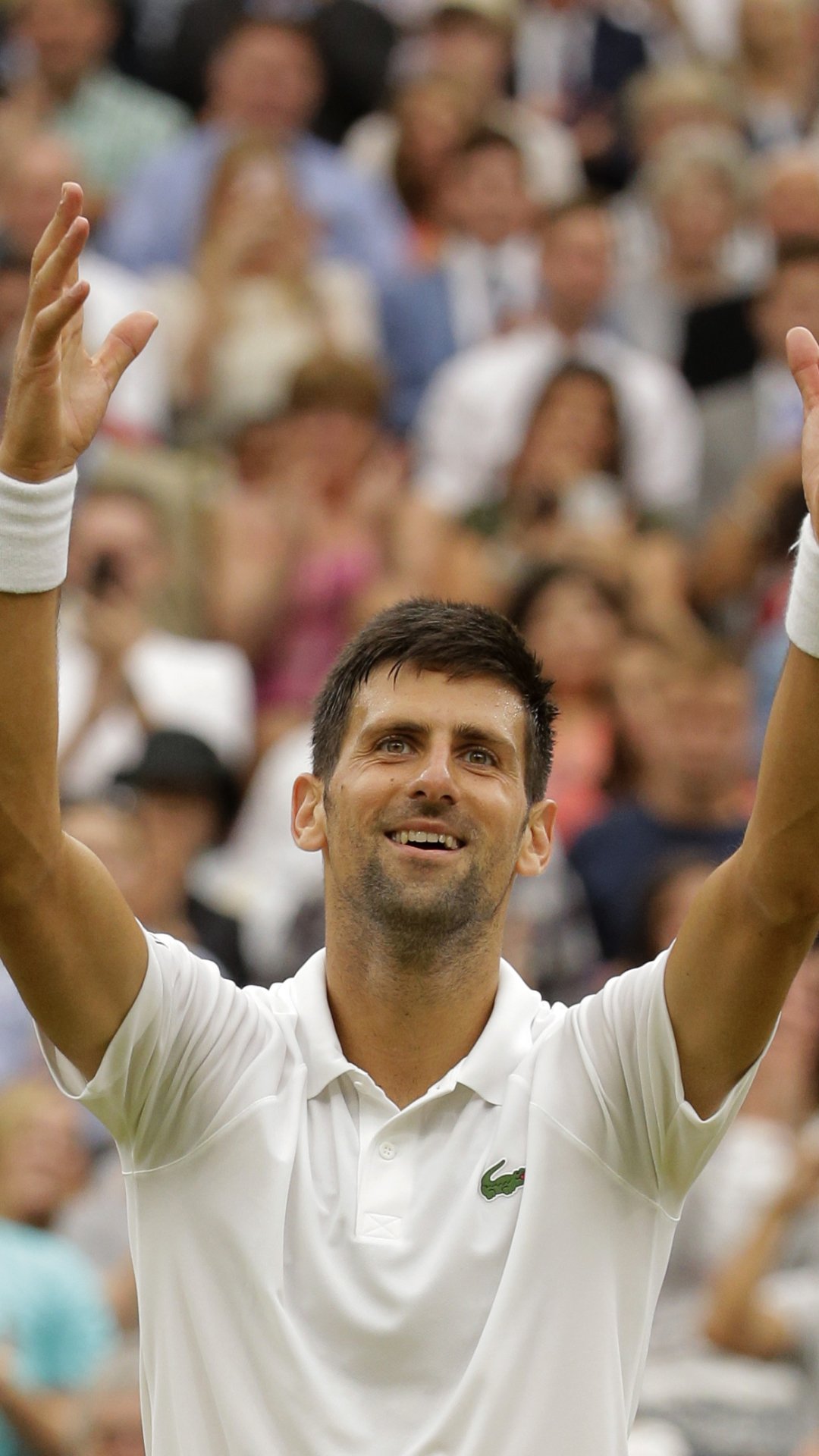 1080x1920  novak Djokovic Wimbledon 2019 Обои - обои Cave