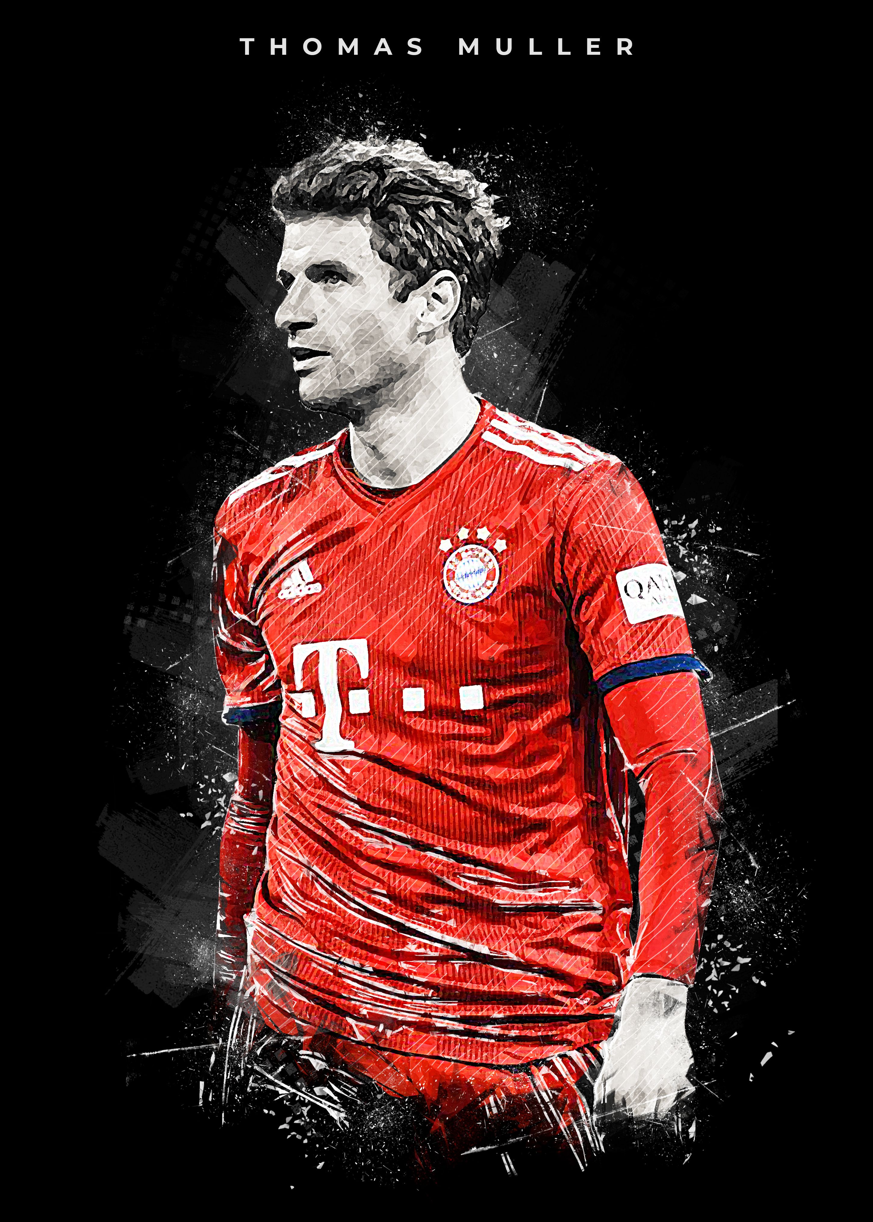 2900x4060  thomas Muller картины искусства | Томас Мюллер, Бавария Мюнхен Обои, Бавария Мюнхен