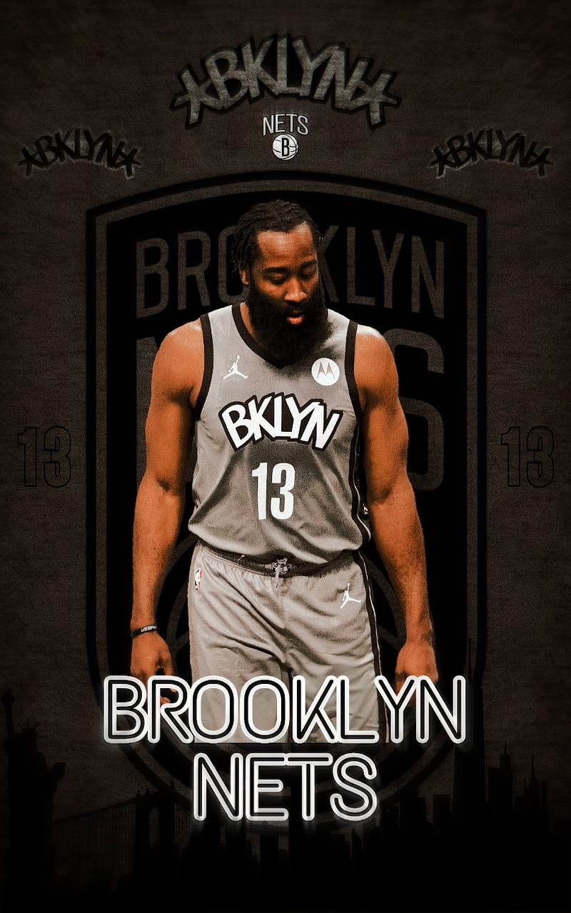 800x1279   Джеймс Харден, 13, Nets, Brooklyn, Brooklyn Nets, NBA, Bklyn, Playoffs, HD на телефон. Peakpx