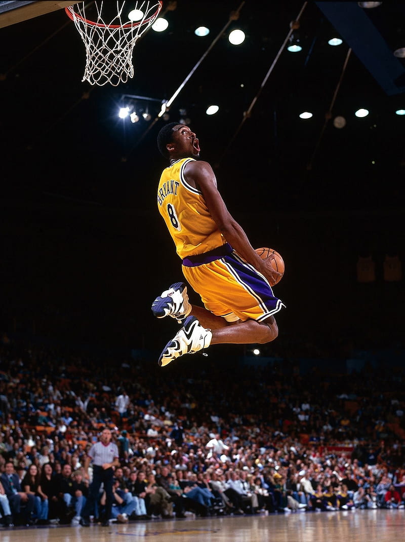 800x1070 kobe Bryant Dunk, Баскетбол, HD на телефон. | Peakpx