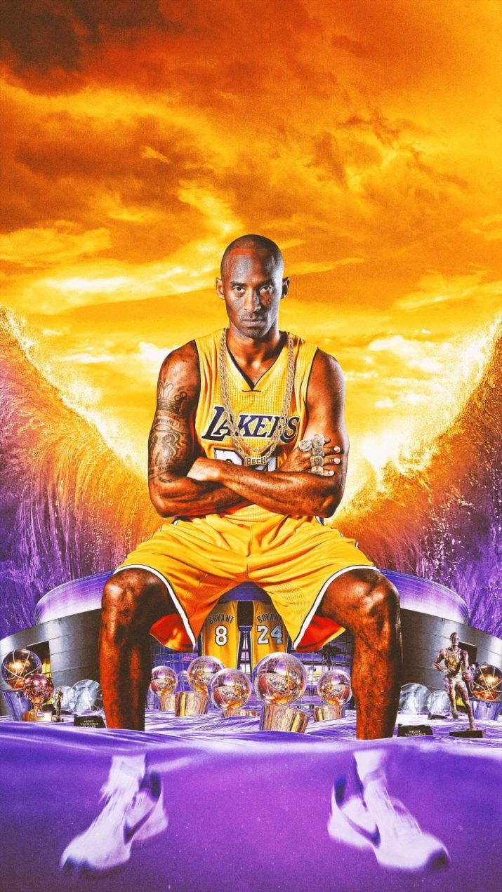 715x1271 kobe Bryant Обои - обои Sun