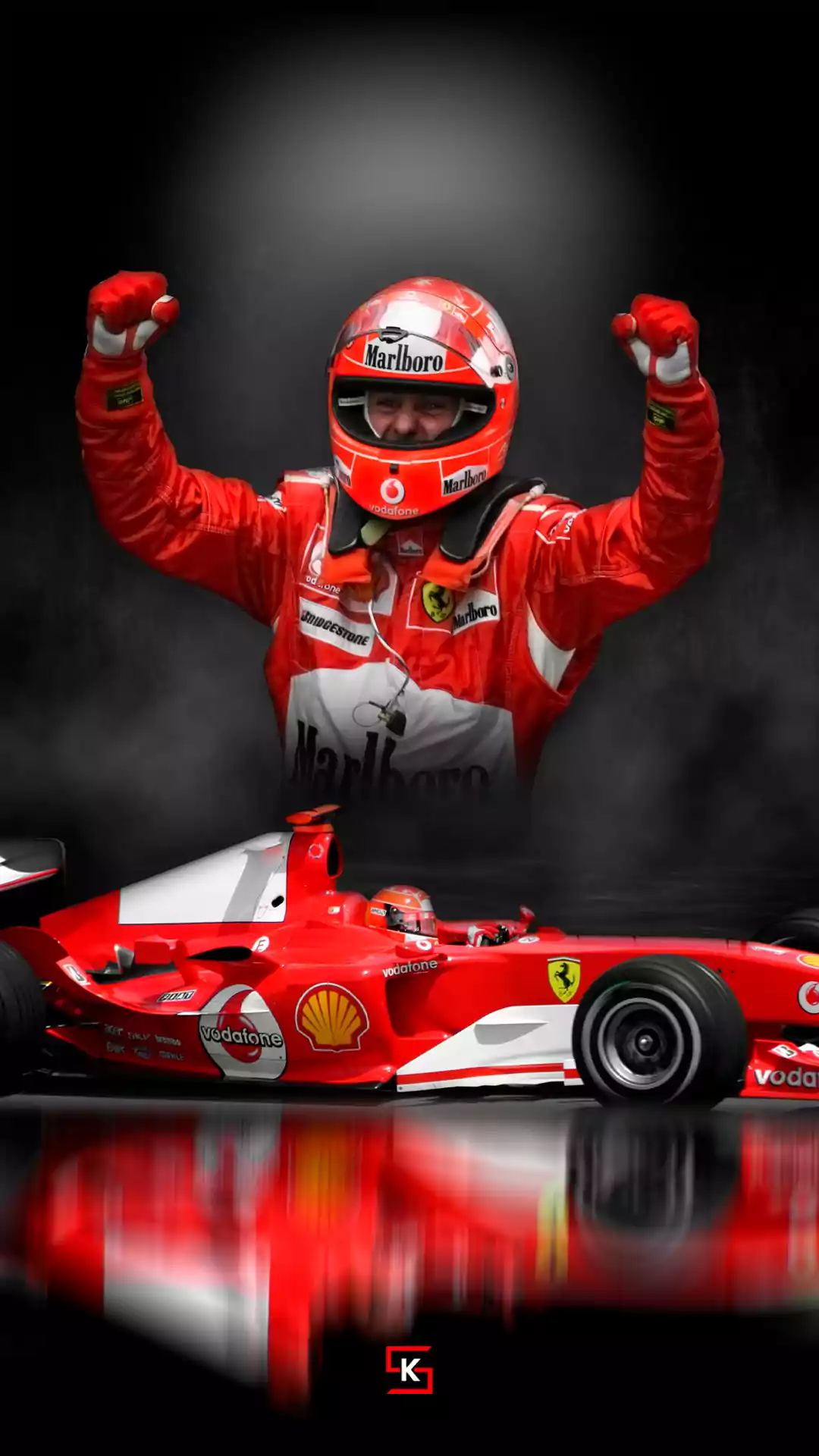 1080x1920  michael Schumacher Wallpaper - idlewp