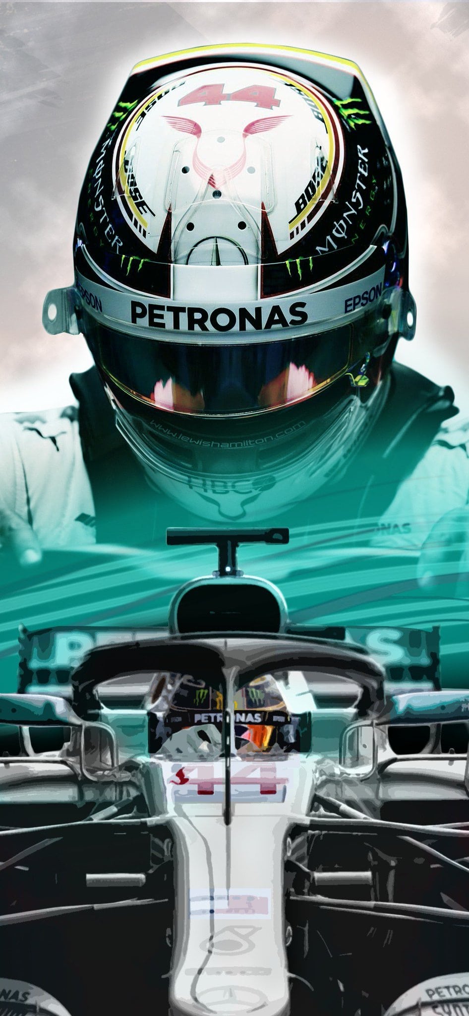 946x2048 _lewis Hamilton 2020 Обои размещены Ryan Thompson