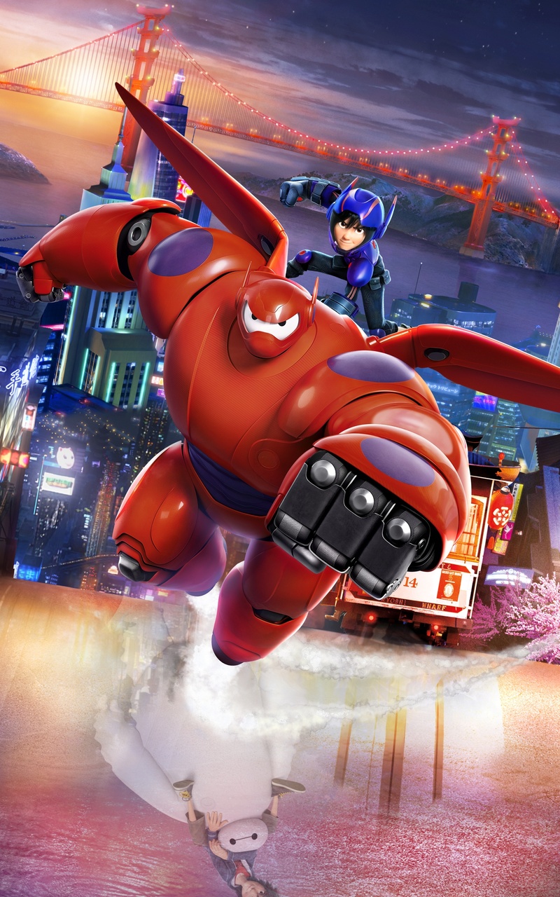 800x1280  Movie Big Hero 6 - Mobile Abyss 