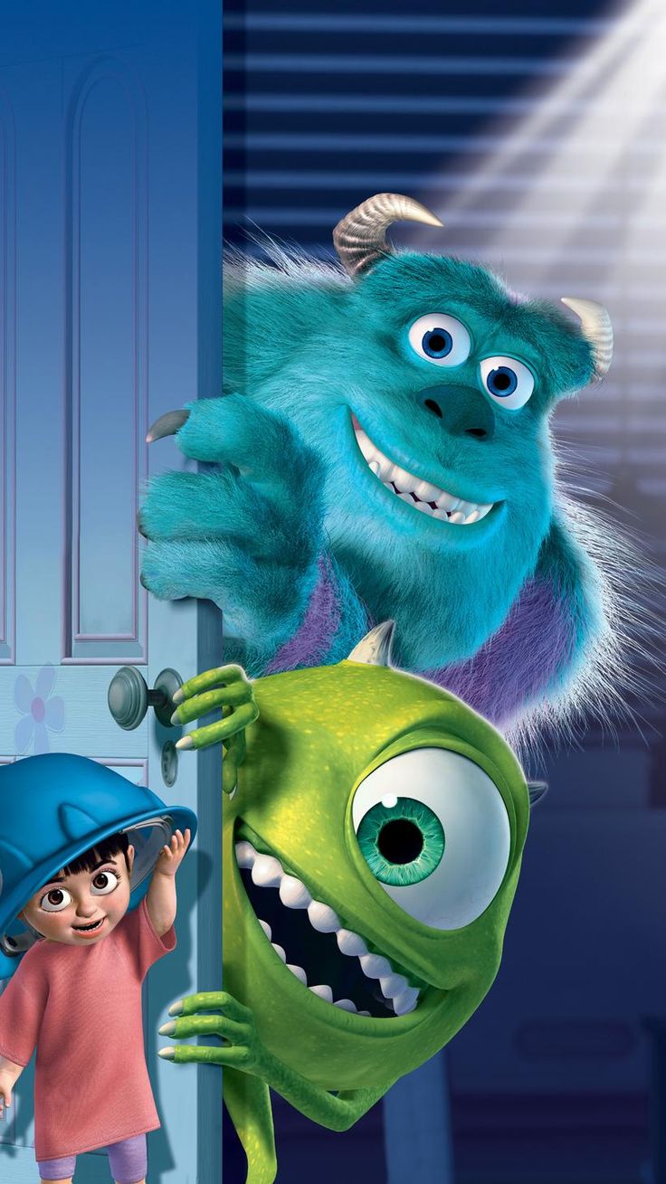 736x1309  Monsters Inc Обои на WallpaperDog