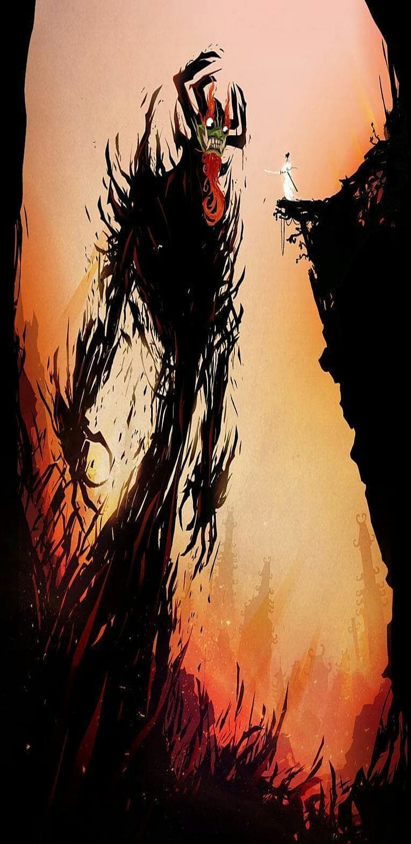 800x1644  samurai Джек 4к обои - Верхнее Самурай Джек 4K Фоны - Wallpaperaccess