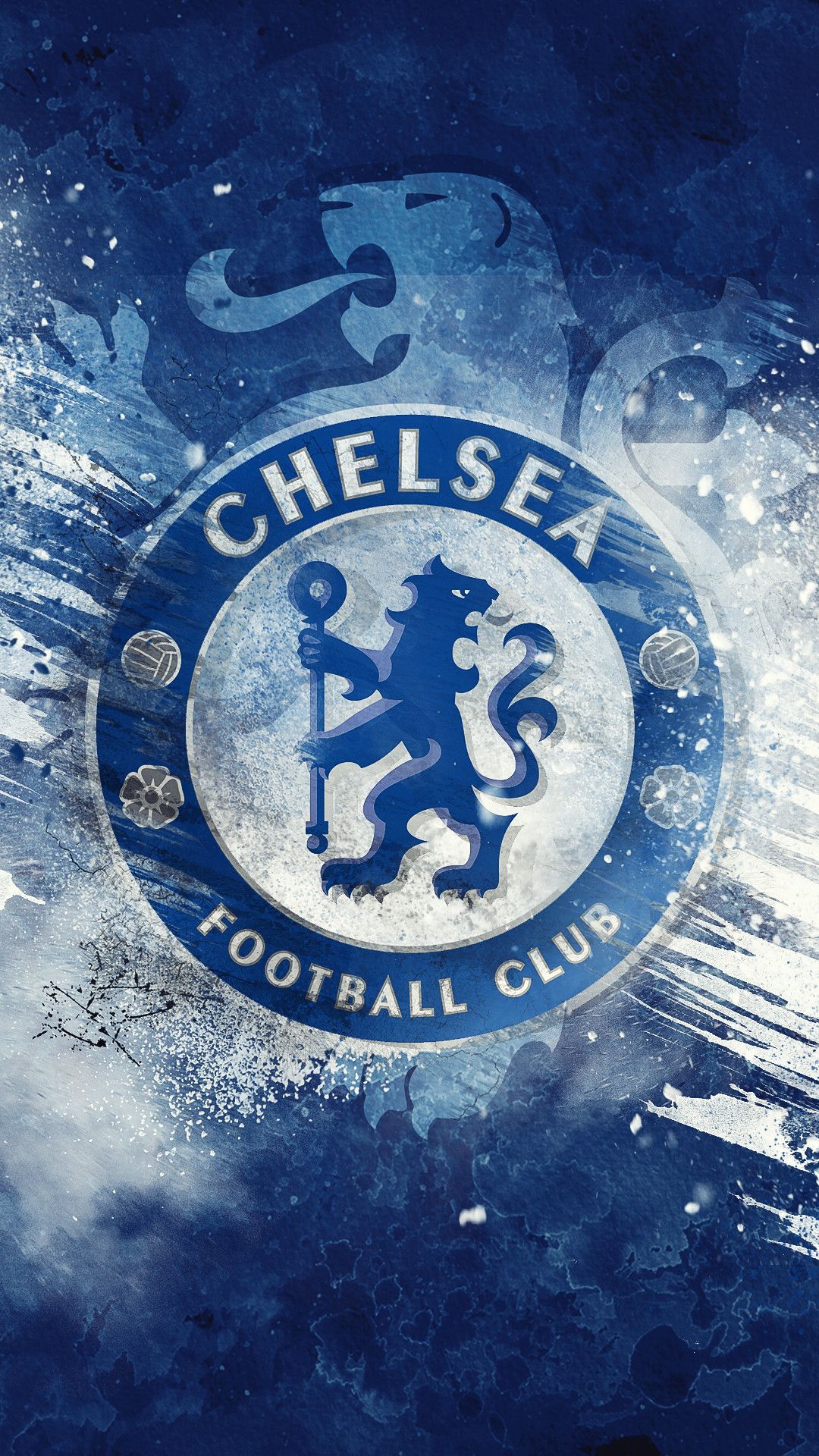 1080x1920 Chelsea FC HD Logo Обои для iPhone и мобильных телефонов Android - Chelsea Core