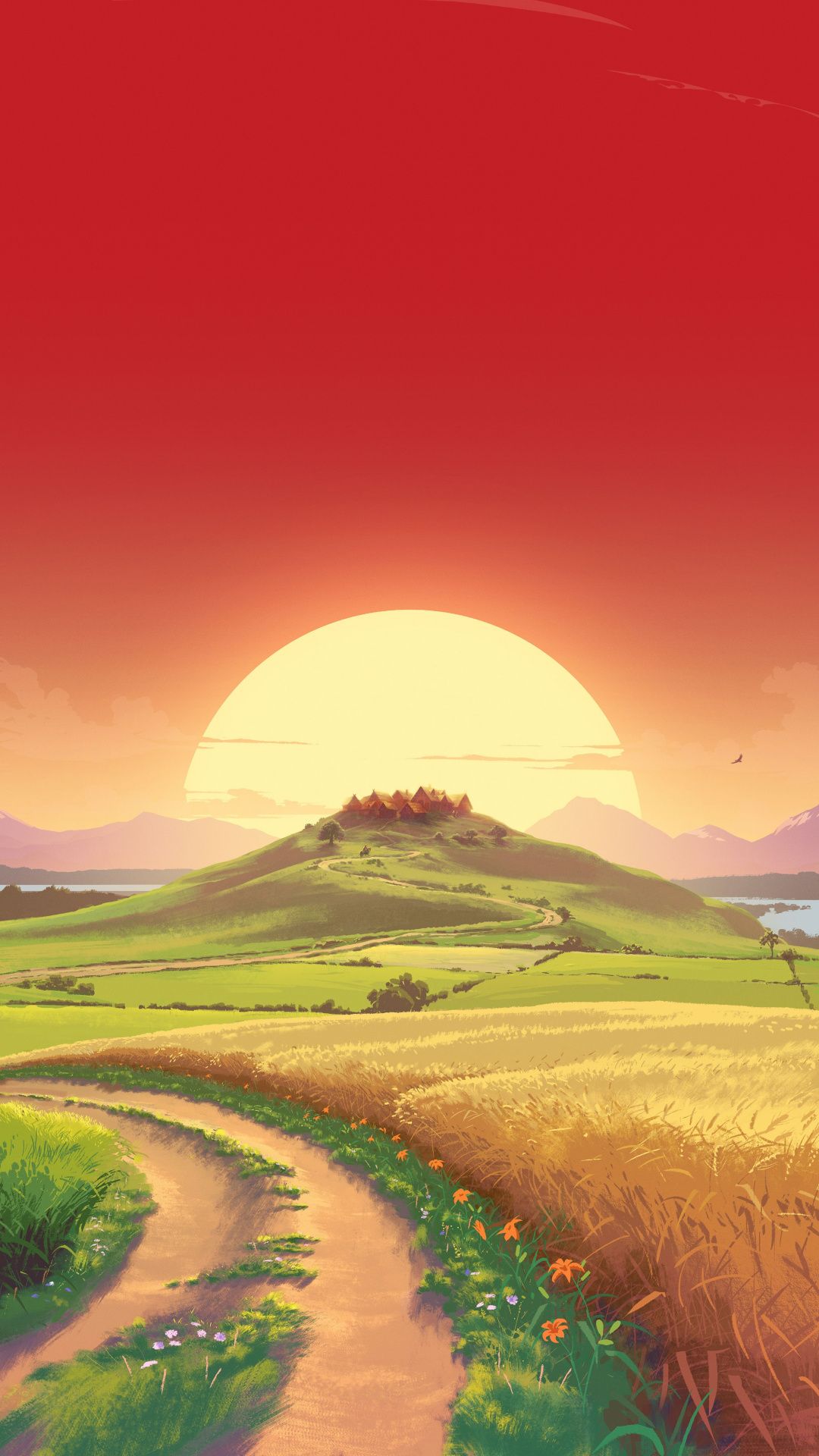 1080x1920  HILL Обои - Верхний бесплатный холм Фон - WallpaperAccess