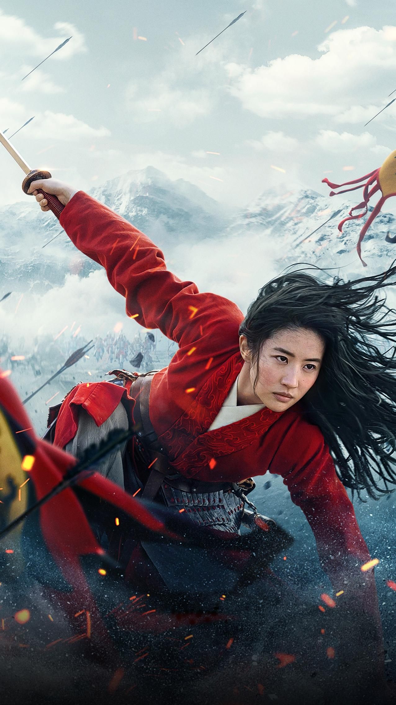 1276x2270  movie Mulan (2020) - Mobile Abyss