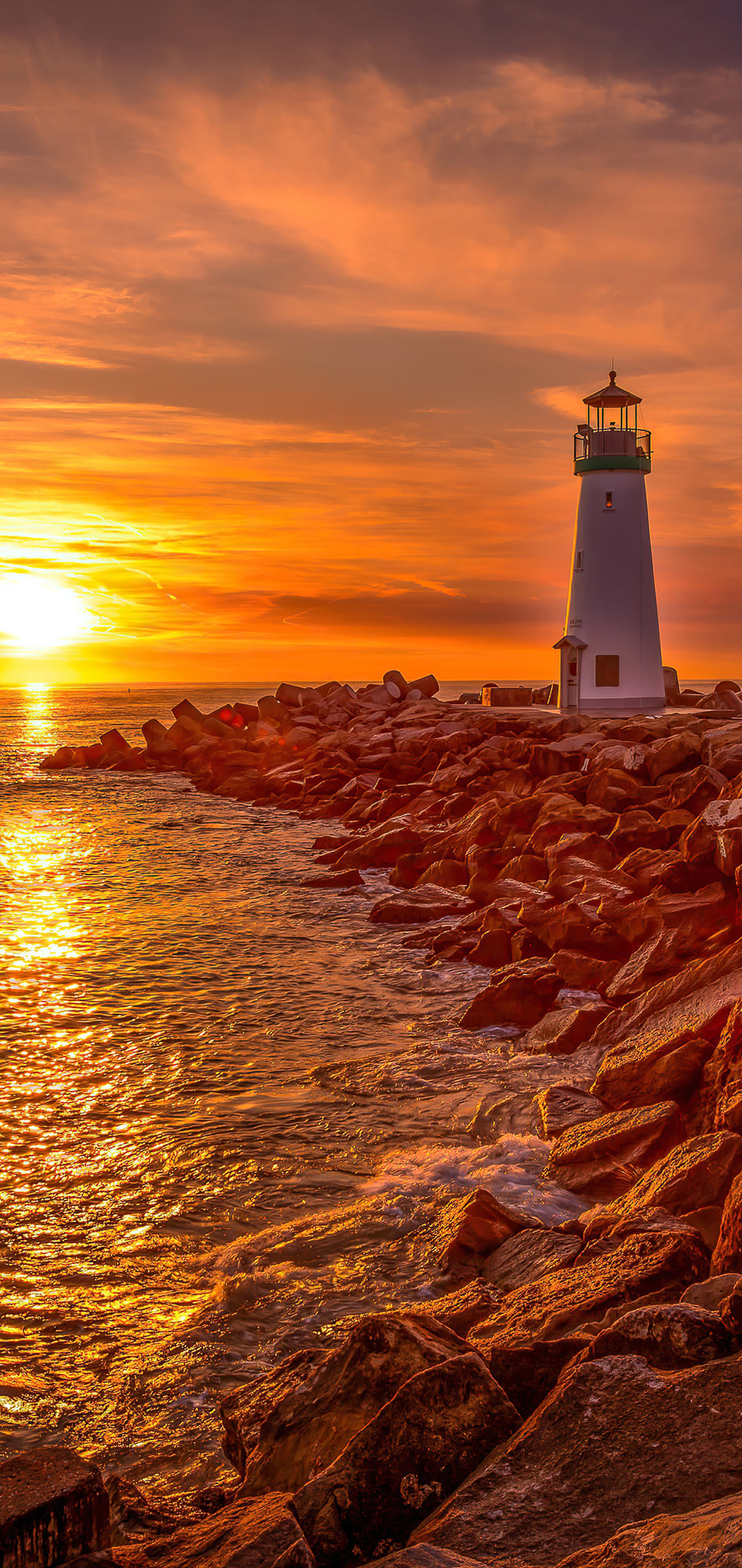 1080x2280  sunriise телефон обои - лучшие бесплатные восход солнца телефона - WallpaperCcess