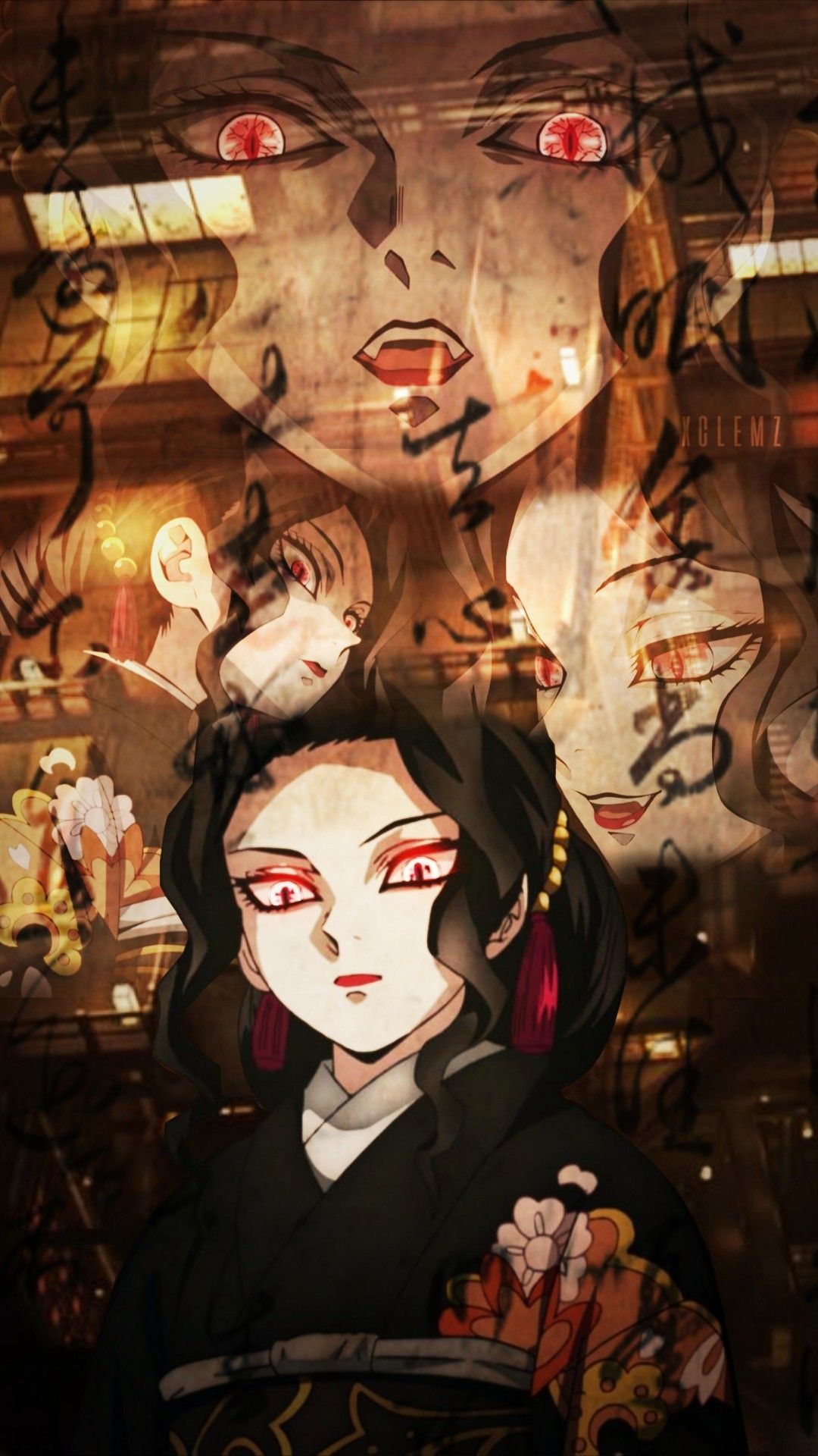 1080x1920  kibutsuji Музан Обои anasxart - скачать на Zege ™ | 7E6B