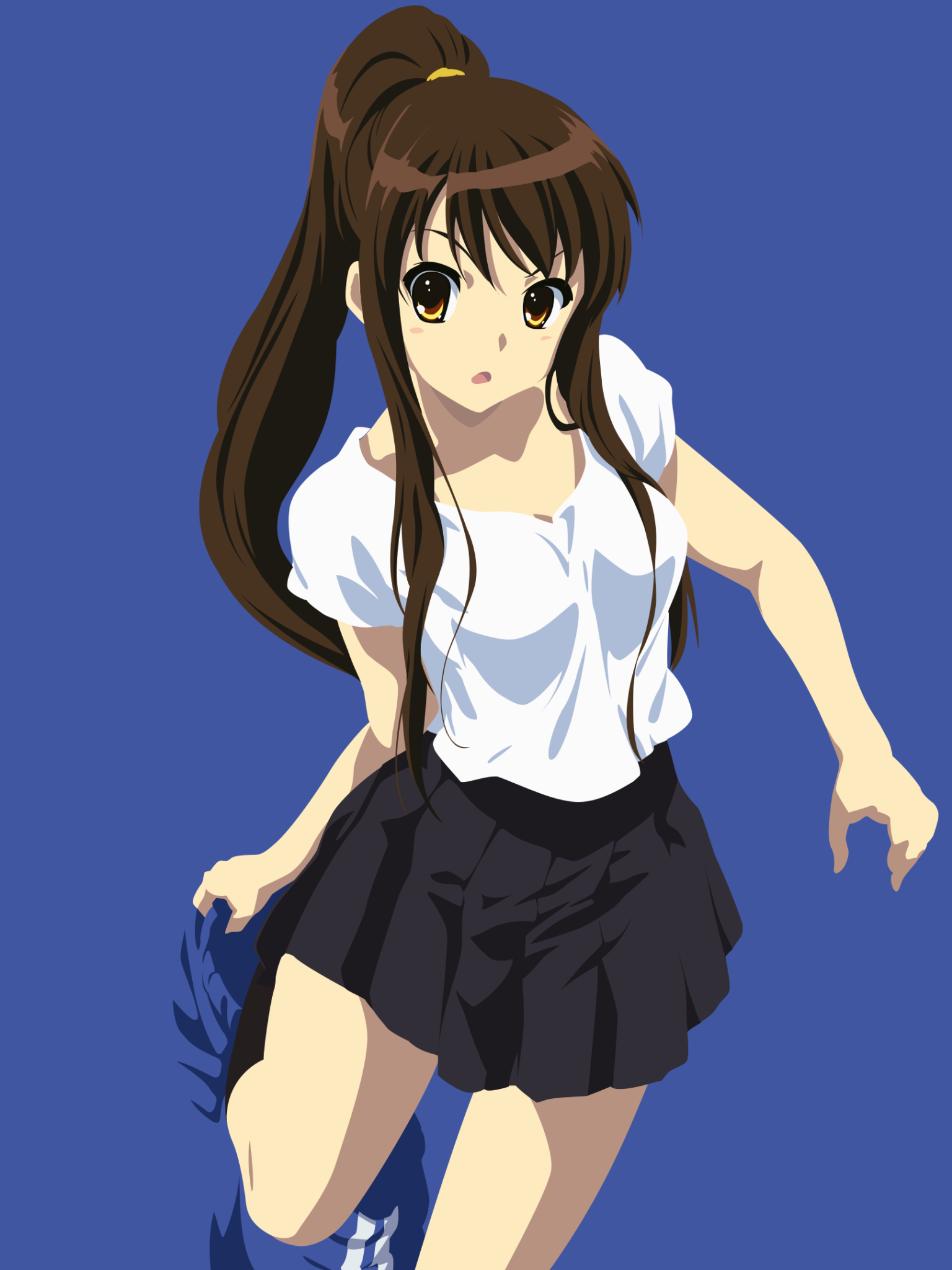 1536x2048  Anime, Die Melancholie фон Харухи Судзумии, Bildschirmhintergrund | Wallpaperbetter 