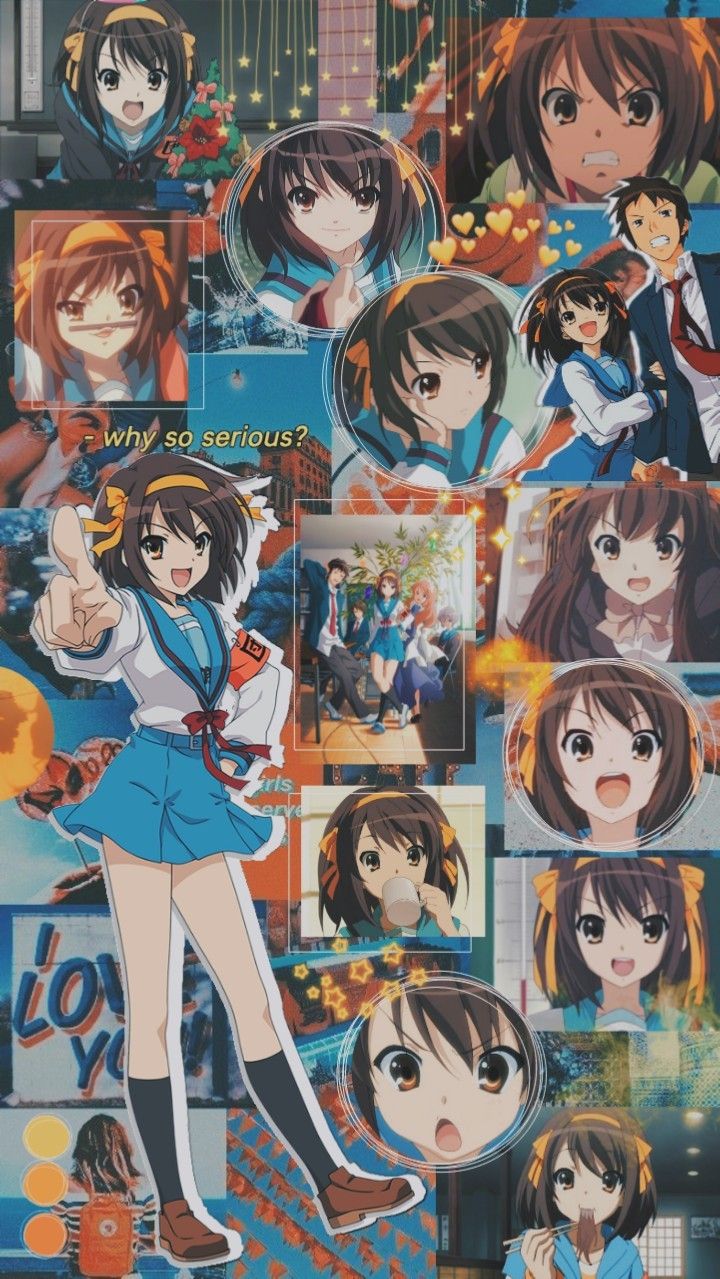 720x1279  HD Обои: аниме, меланхолия Haruhi Suzumiya, людей, в помещении, во всю длину | Обои Flare