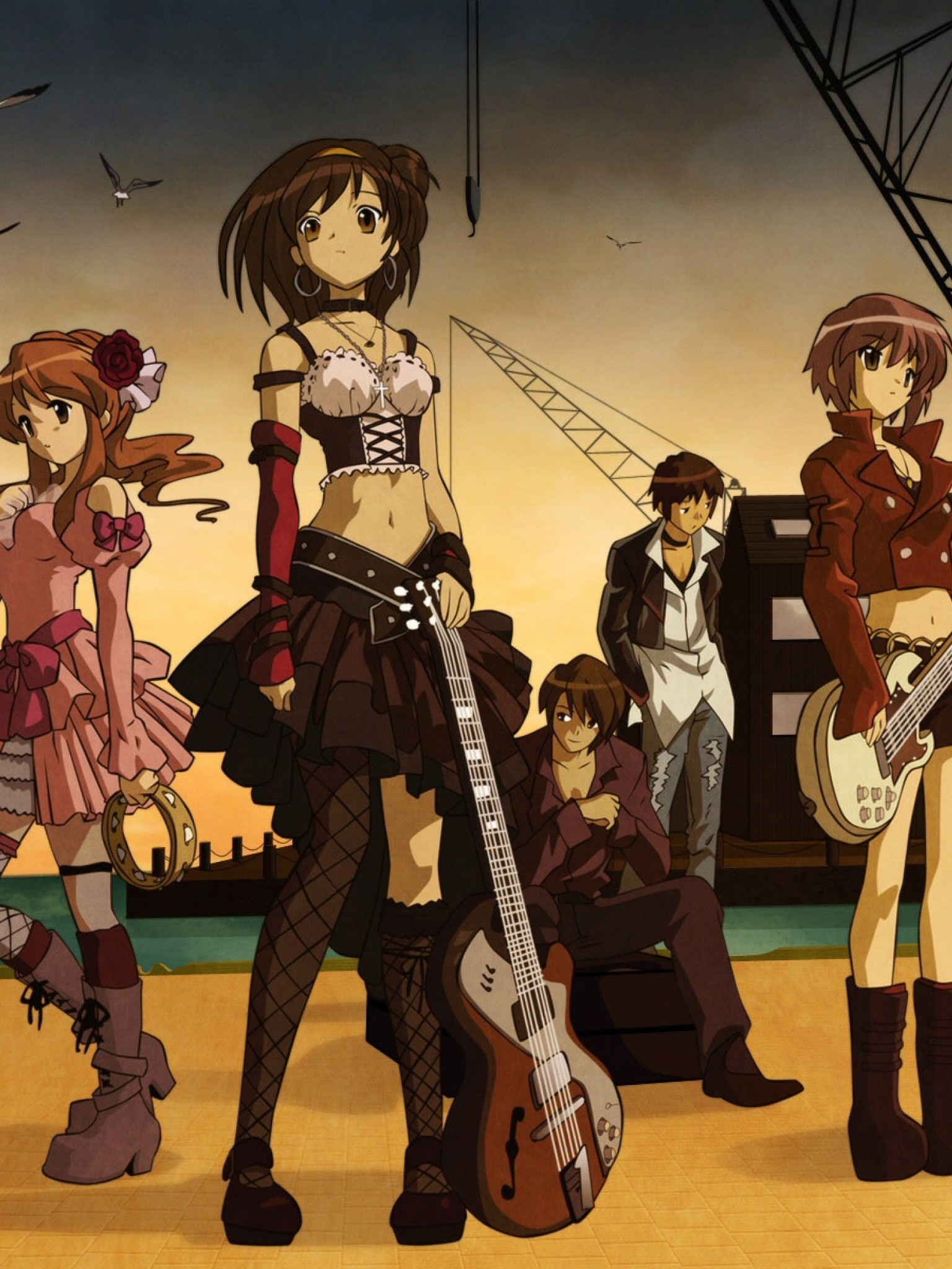 1536x2048  Haruhi Судзумии iPhone 11 828x1792 wallpaper