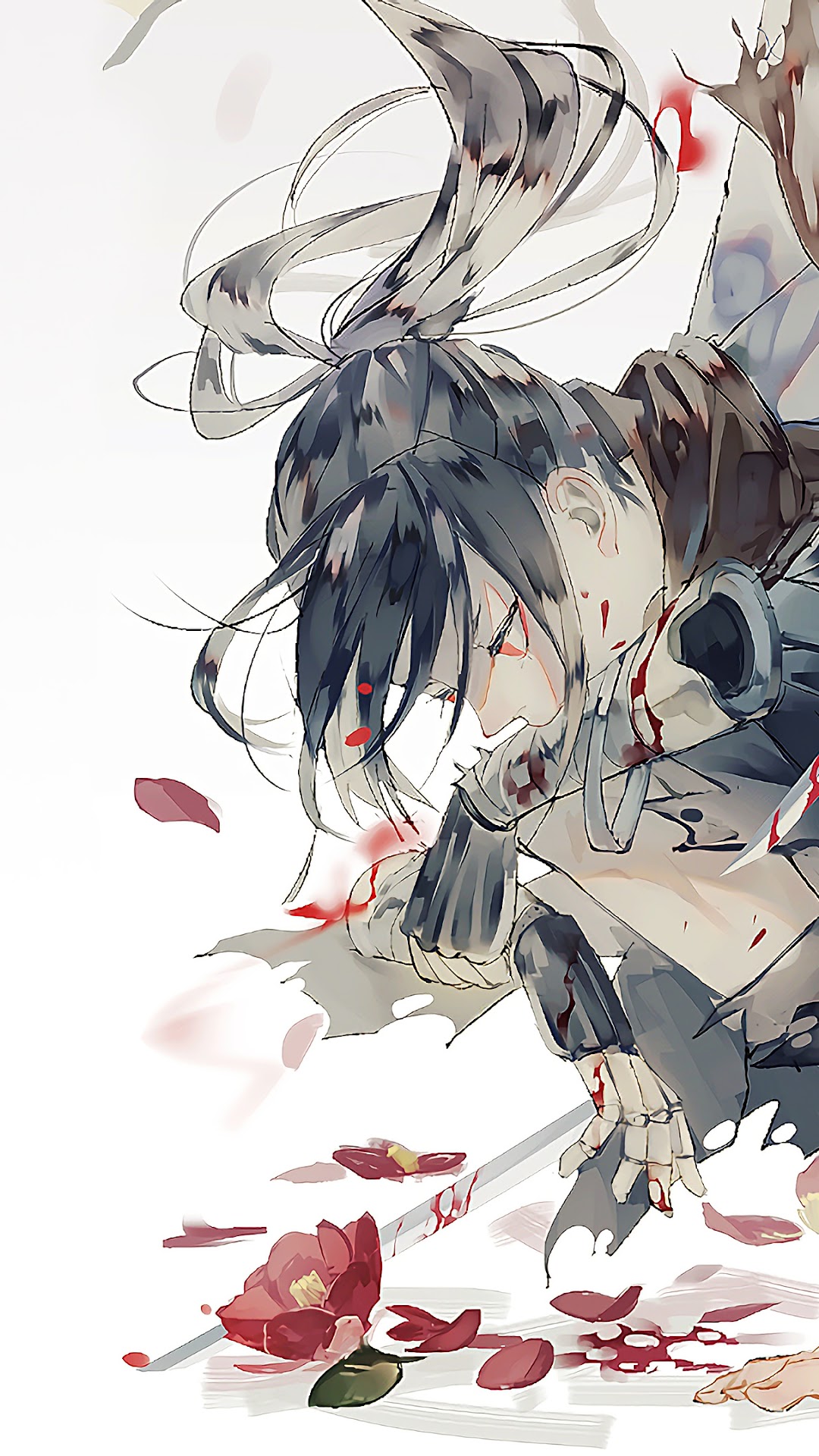 1080x1920  hd Обои: аниме, 88 девушка, аниме девушки, оружие, гаккимару, Дороро | Обои Flare