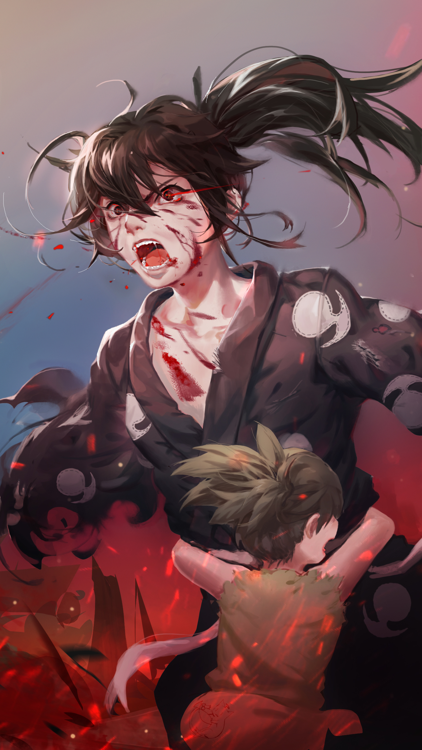 1440x2560   Аниме Dororo - Мобильный Abyss