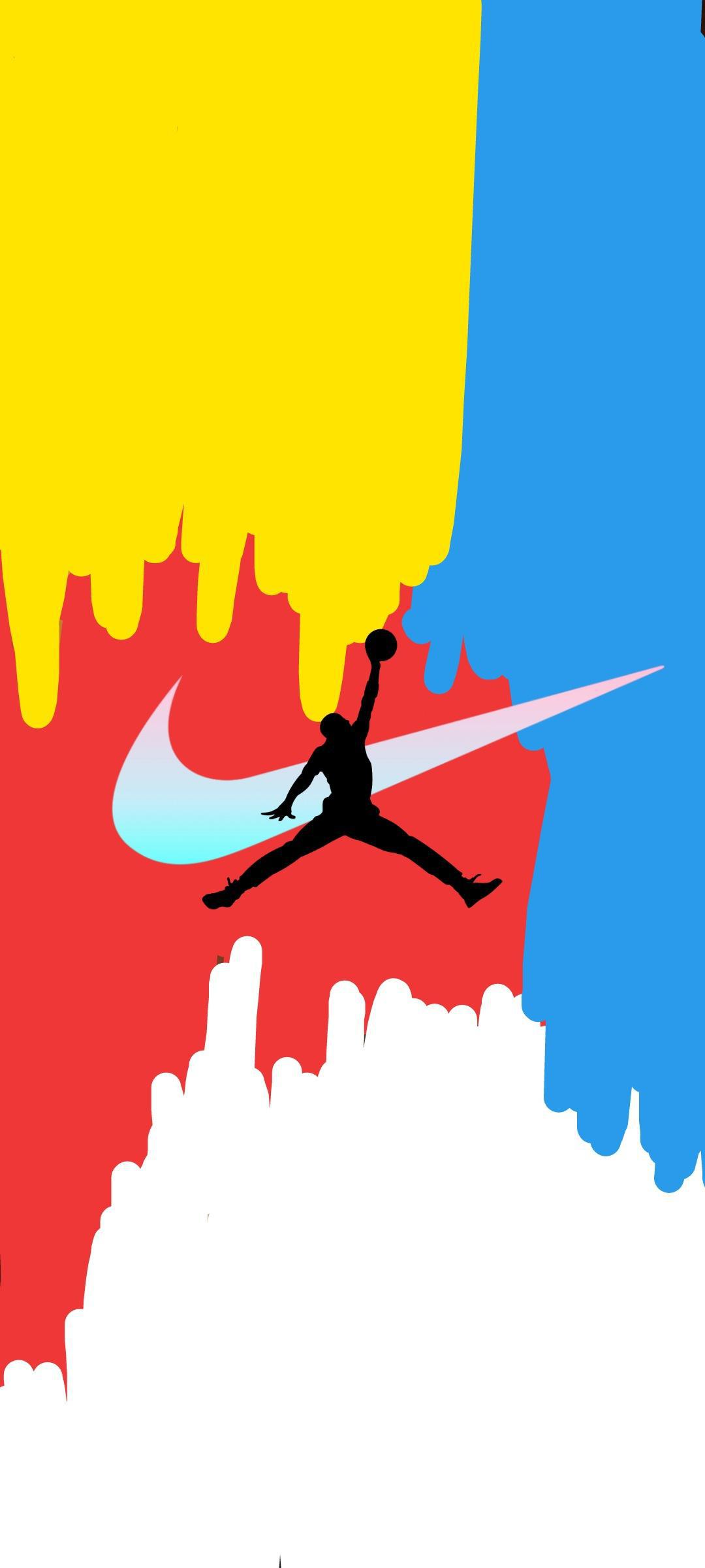 Обои на телефон nike jordan