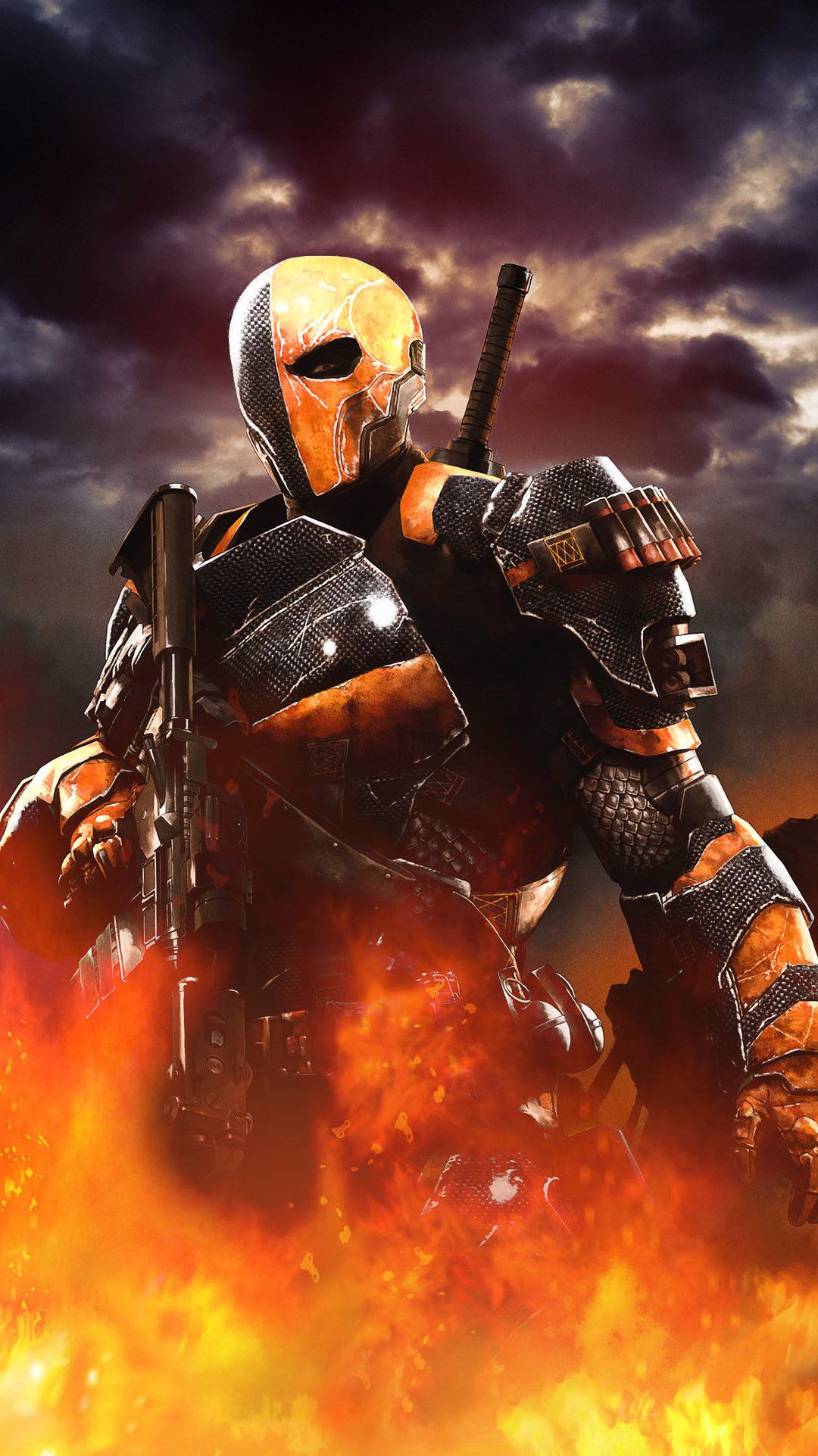 1080x1923  deathStroke Телефон Обои - Верхнее свободное Deathstroke Телефон Фоны - WallpaperAccess