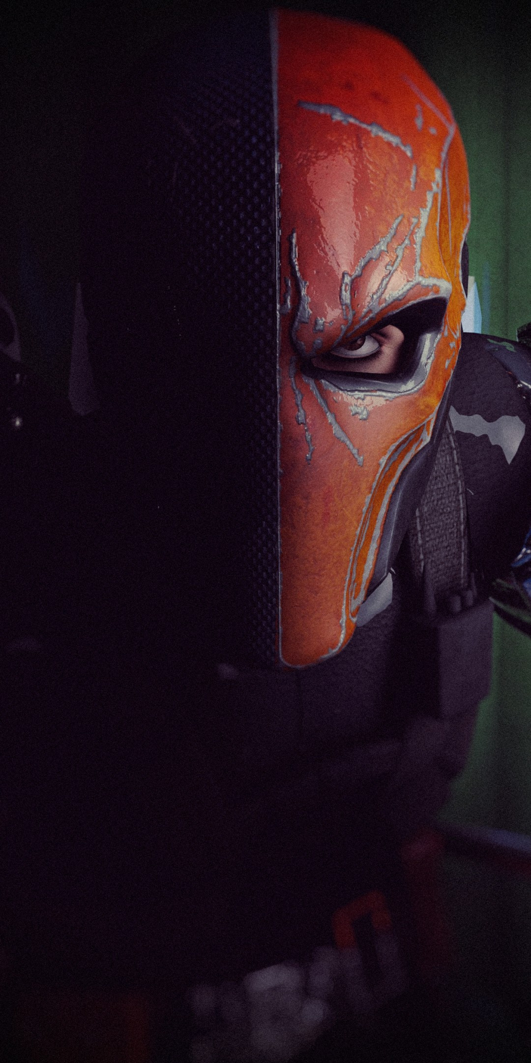 1080x2160  1125x2436 Deathstroke 4K Night iPhone XS, iPhone 10, iPhone X HD 4K обои, изображения, фоны, фотографии и фотографии 