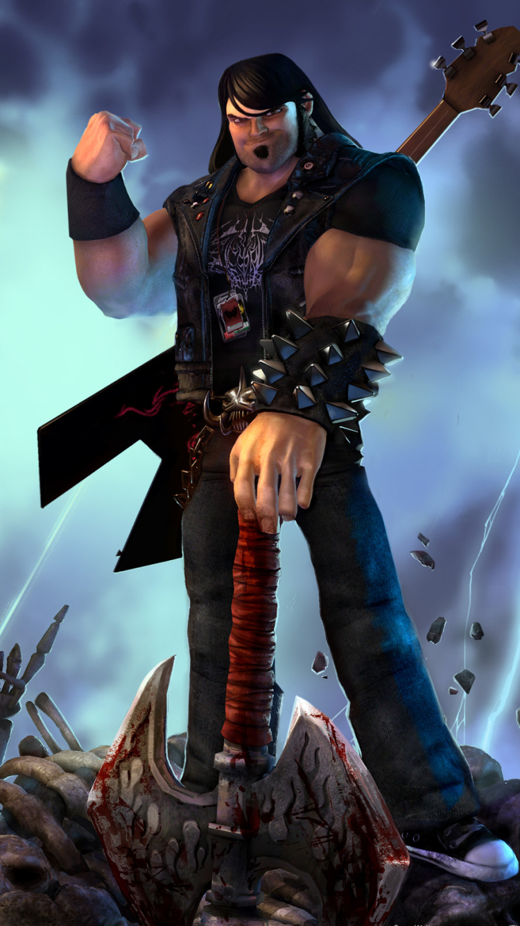 750x1334 Видеоигры / Brutal Legend (750x1334) ID обоев: 706565 - Mobile Abyss