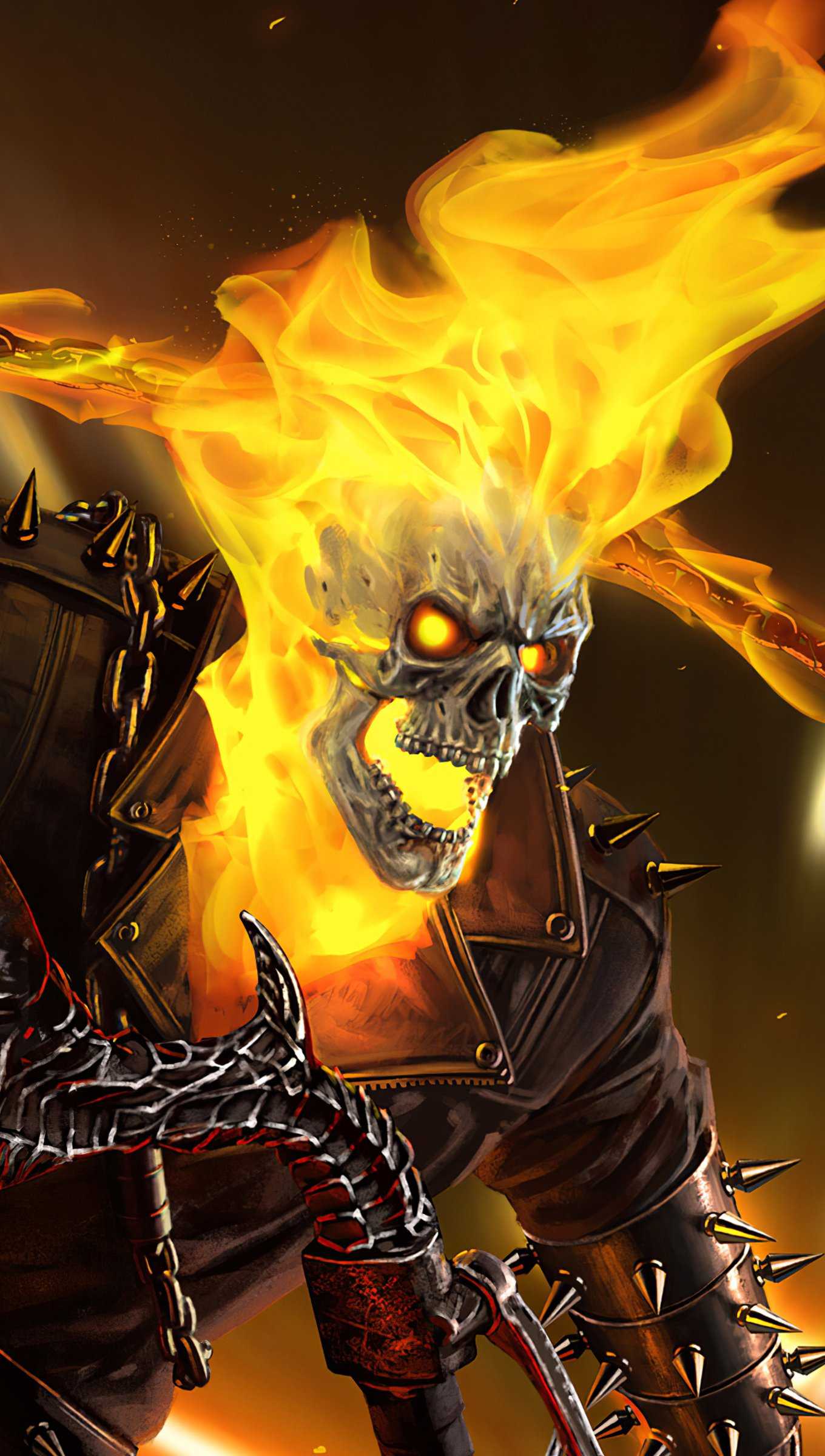 1360x2400  GHOST Rider Wallpapers для Android - APK Download