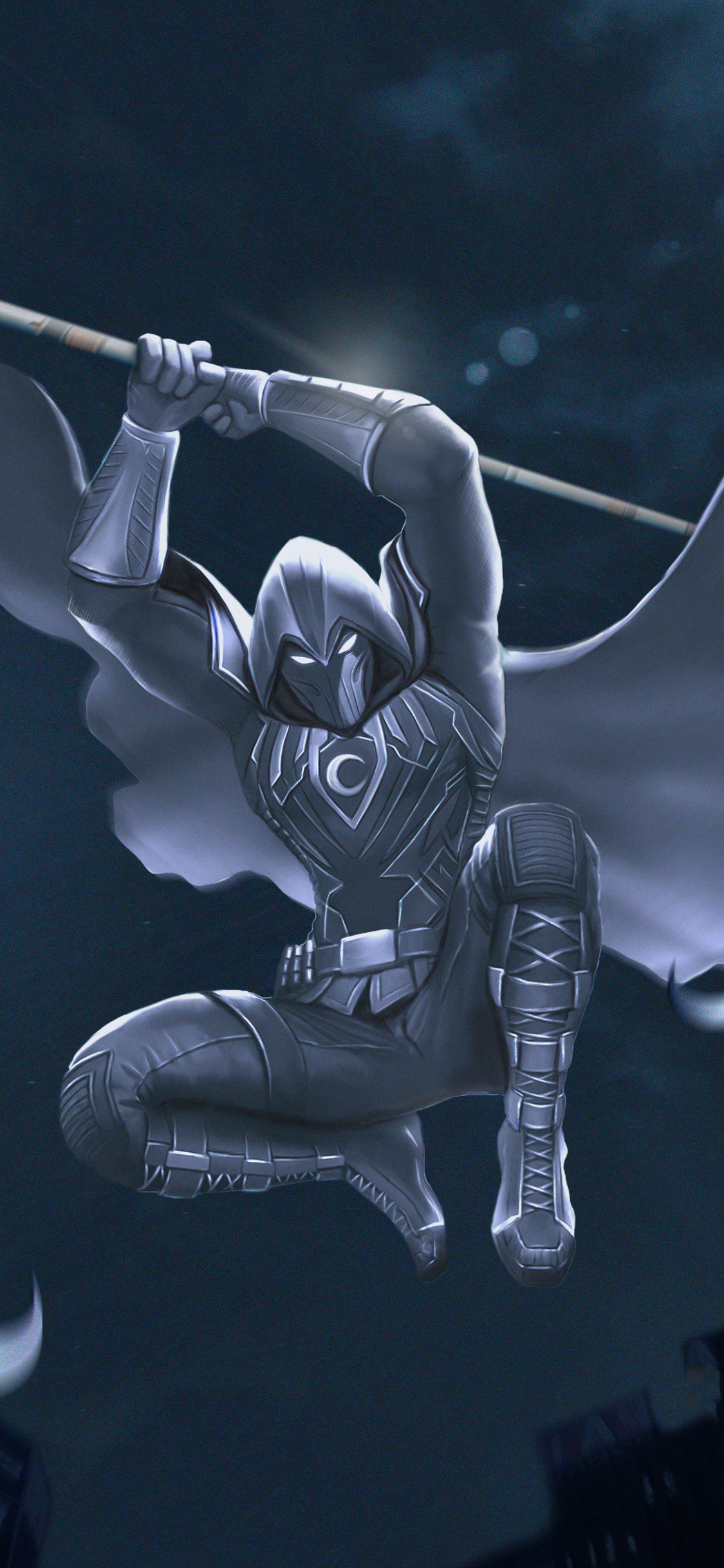 1125x2436  moon Knight Wallpaper by jogyxx15 - скачать на Zegy ™ | 69EF