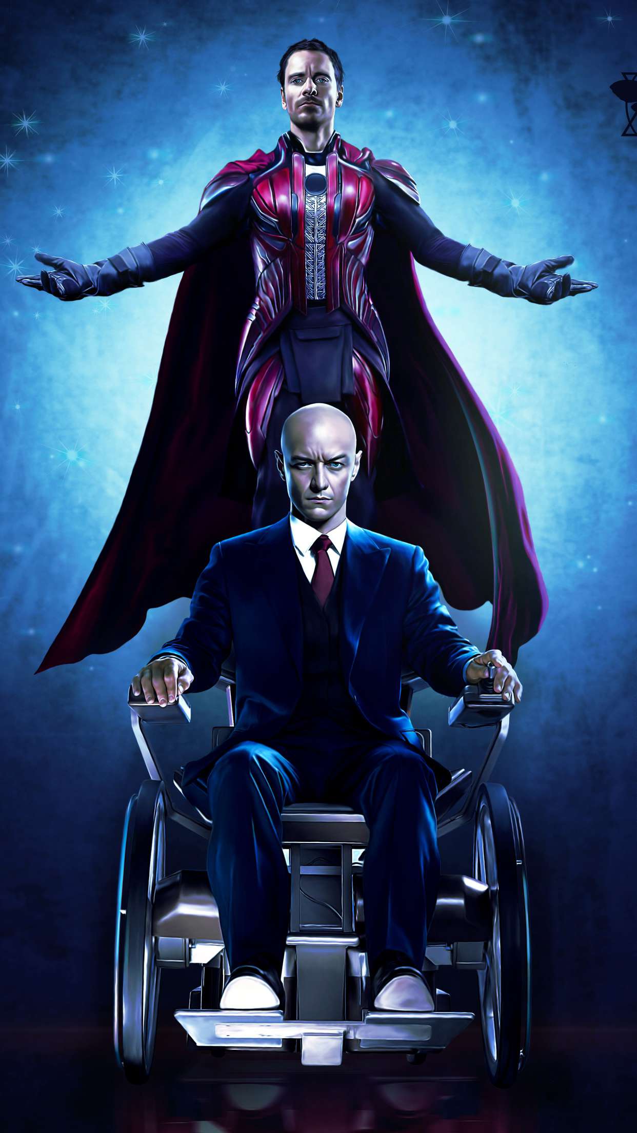 1242x2208  Magneto и профессор X Wallpapers - Wallpaper Cave