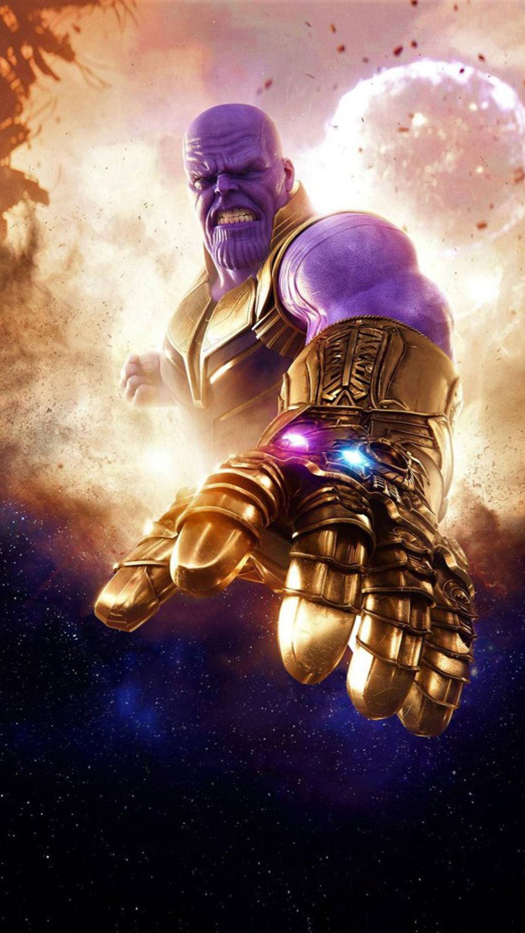 4k Thanos New Art Mobile Wallpaper (iPhone, Android, Samsung, Pixel, Xiaomi) | Marvel Wallpaper HD ... | Marvel Wallpaper HD, Marvel персонажи искусства, Мстители Обои 