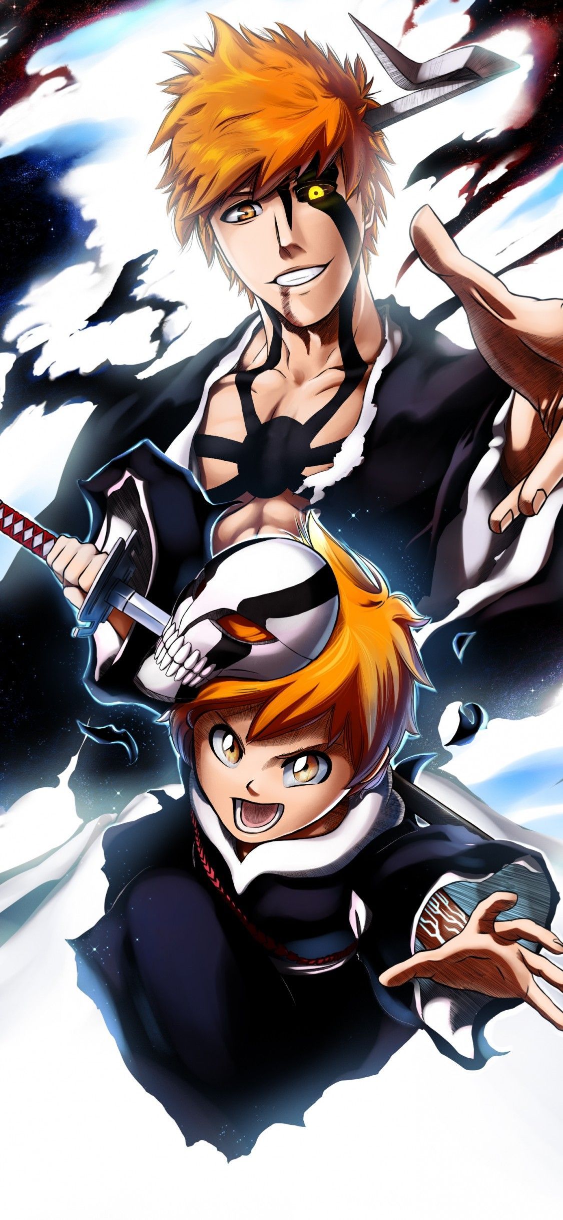 1125x2436 blach iPhone Фон бесплатно. |. Bleach Manga, Bleach Anime, Bleach