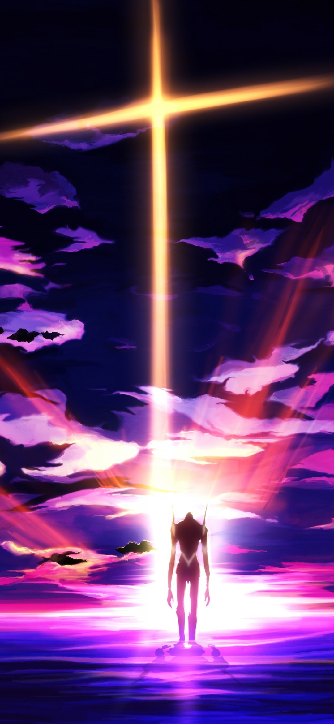 1080x2340 evangelion Обои - ixpap