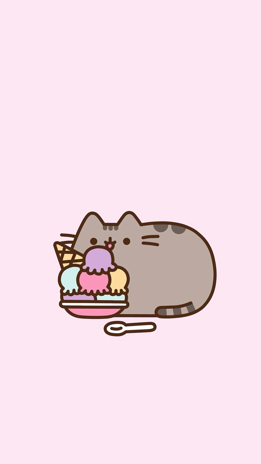 1080x1920 Pusheen Обои на Wallpaperdog