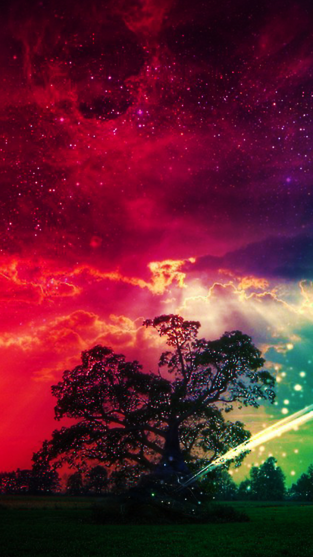 1080x1920  Tree Phone Wallpapers - Обои Cave