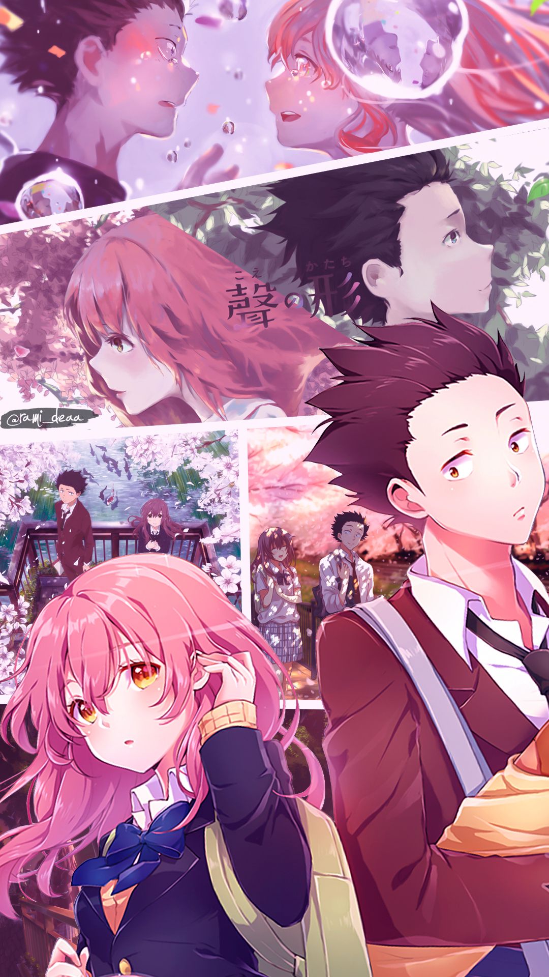 1080x1920  A Silent Voice Wallpaper ноутбук Опубликовано Michelle Walker