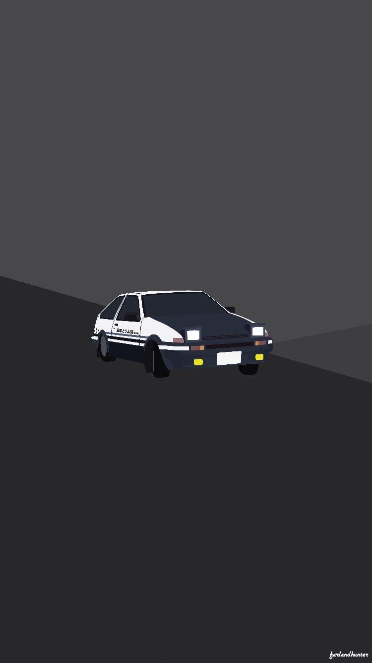 Initial d обои на телефон