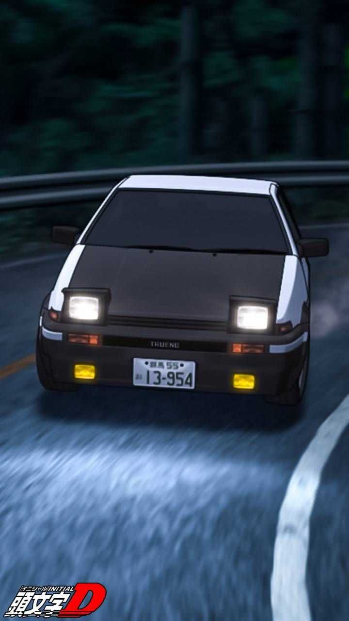 Initial d обои на телефон