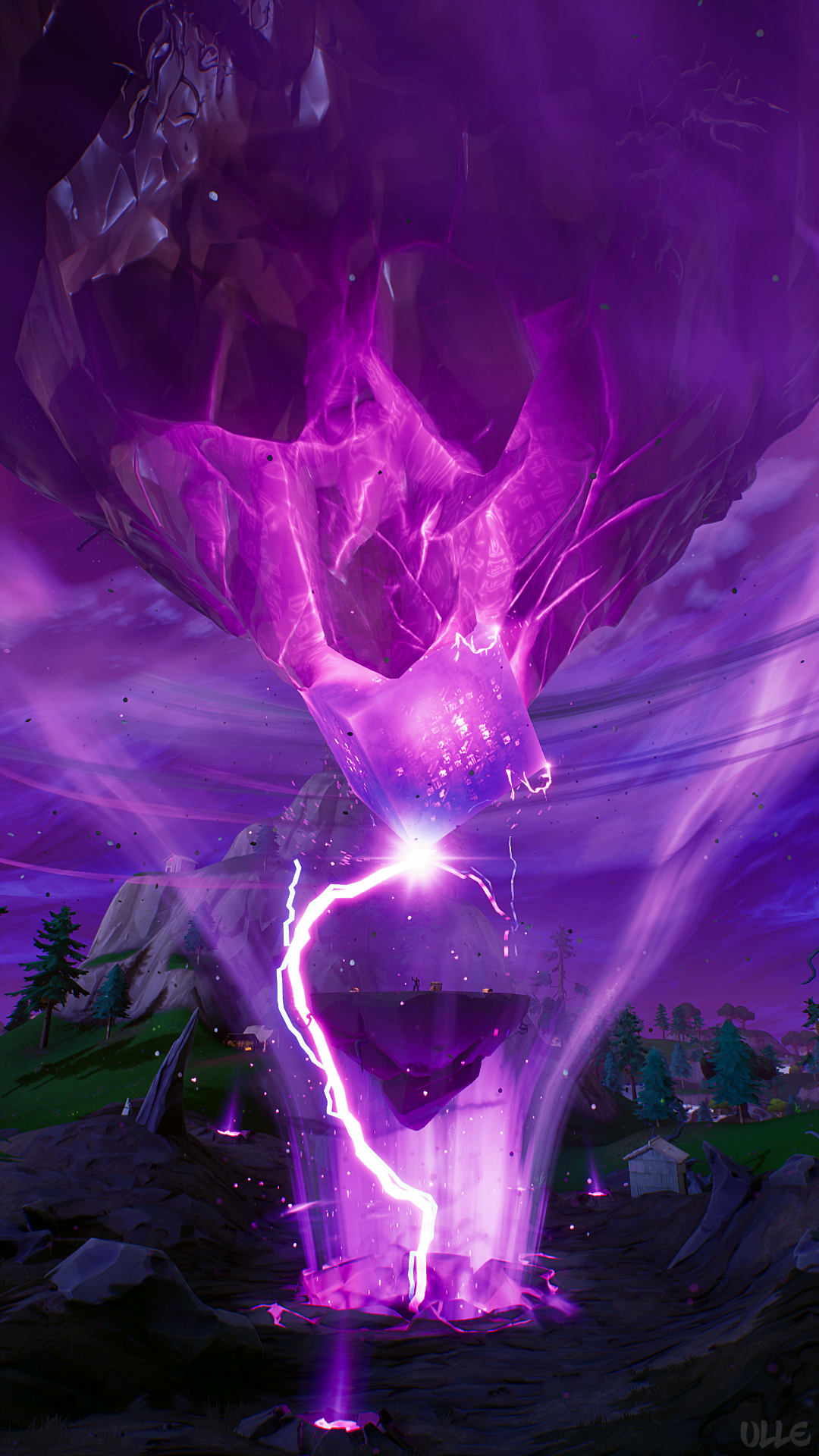 1080x1920  Phone wallpaper - lightning: FortNiteBR