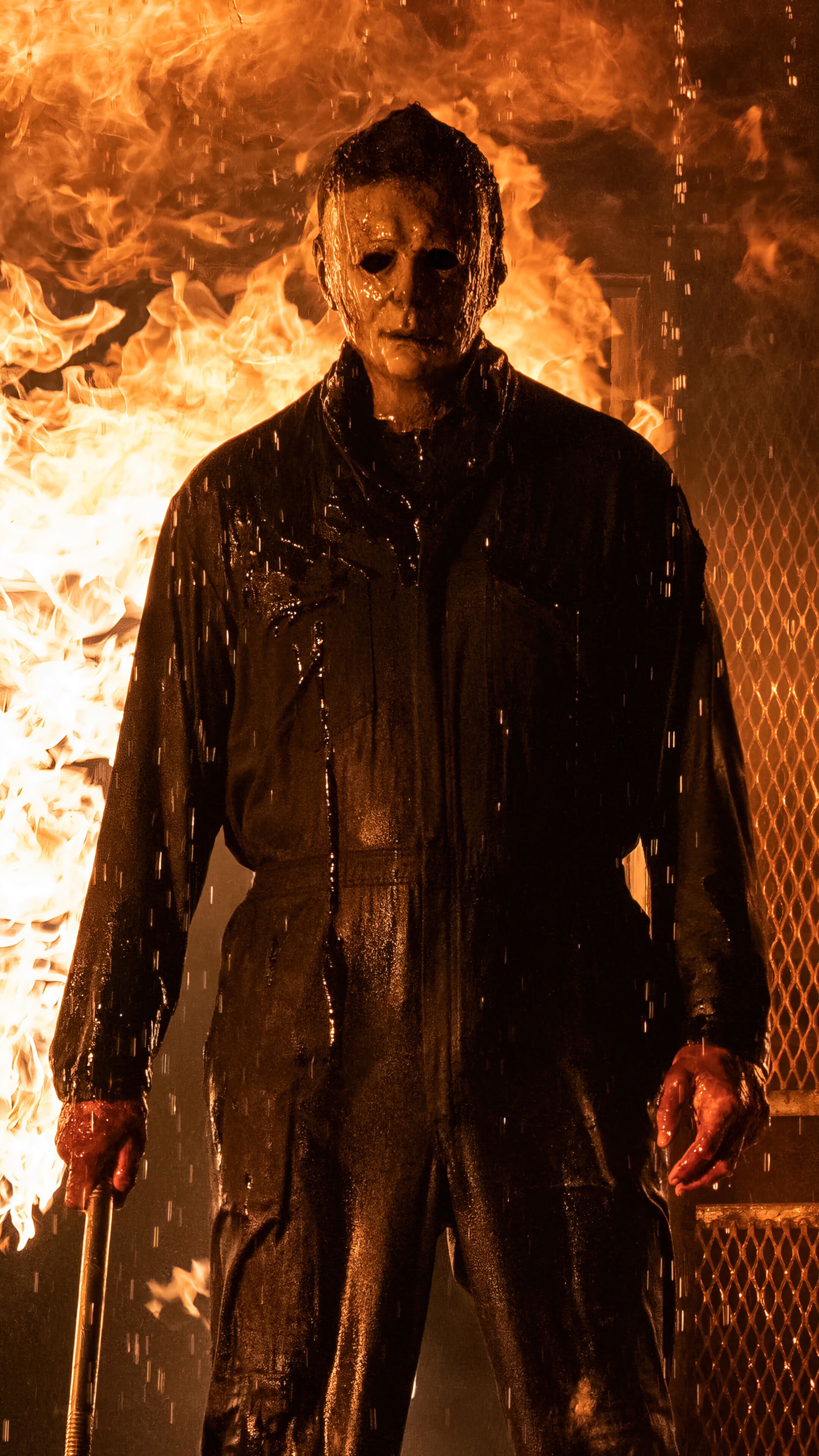 2160x3840 haleeen Kills Michael Myers 4k телефон iPhone Wallpaper # 4051C 