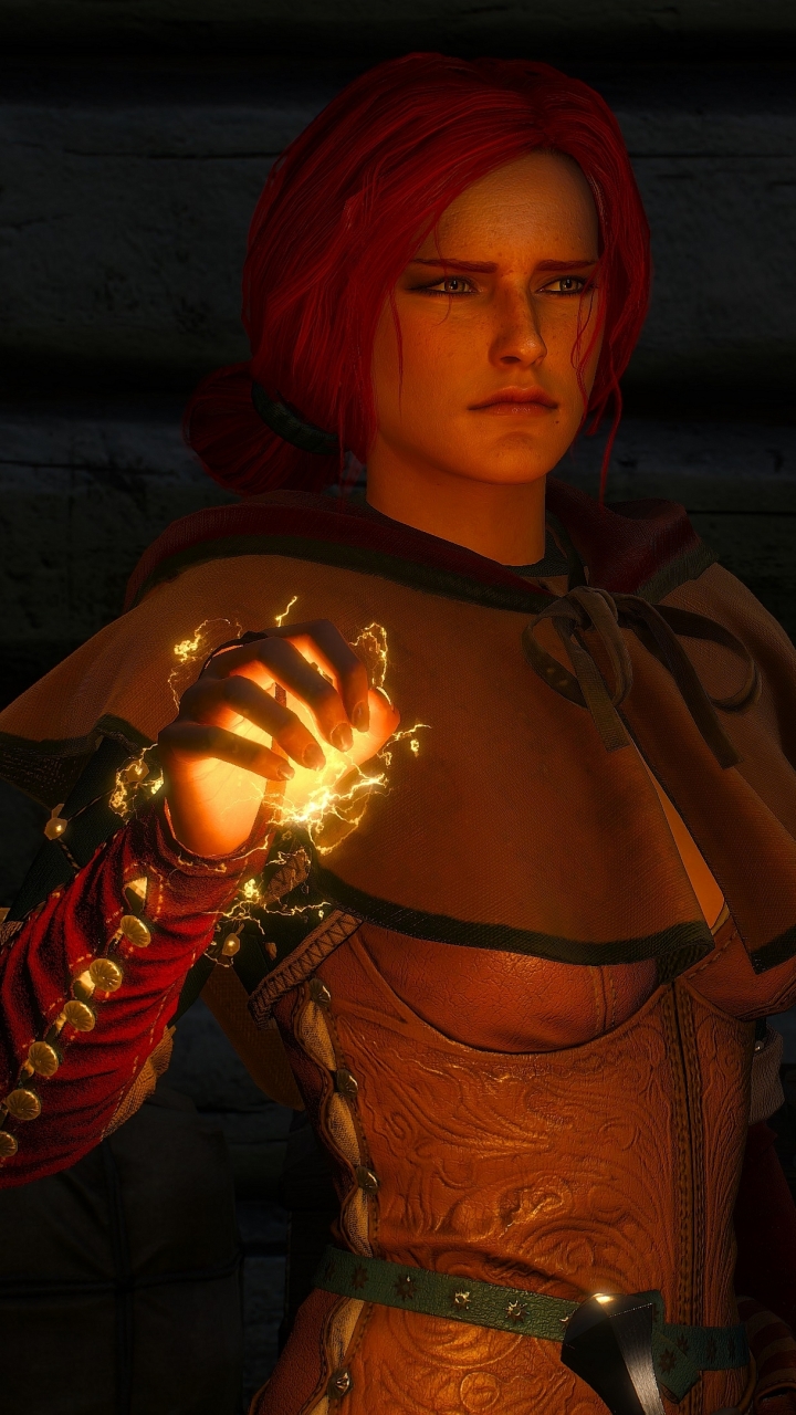 720x1280  triss Merigold - Witcher - Zerochan Anime Image Board