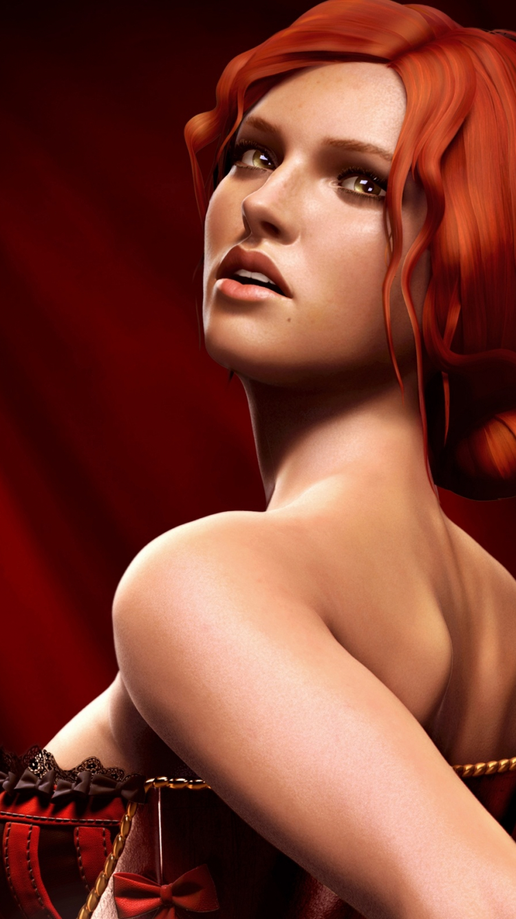 750x1334  CIRI, Джеральт, Ведьманик 3, Трисс Меригольд, Йеннефер, HD на мобильном. PeakPX