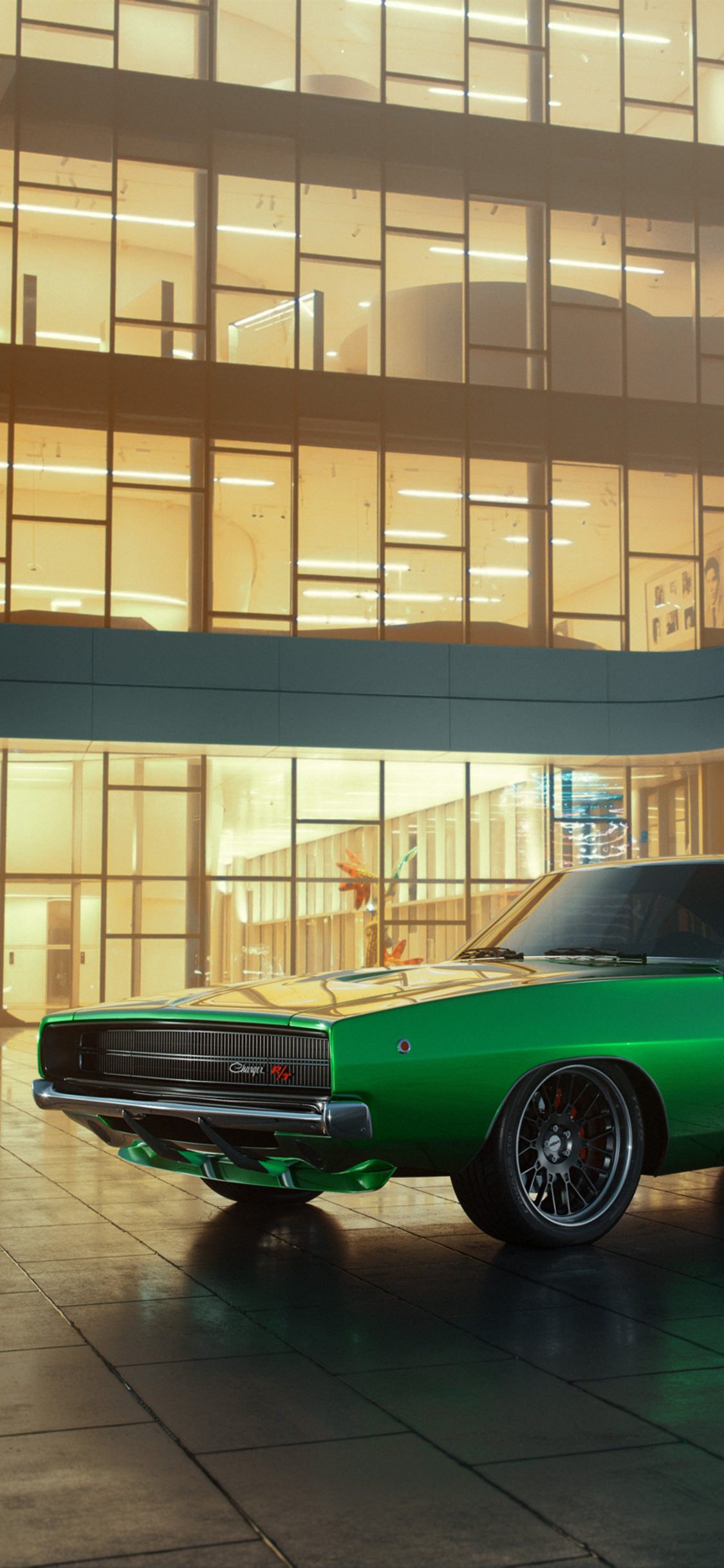 1125x2436  Dodge Зарядное устройство Daytona iPhone Обои - обои Cave